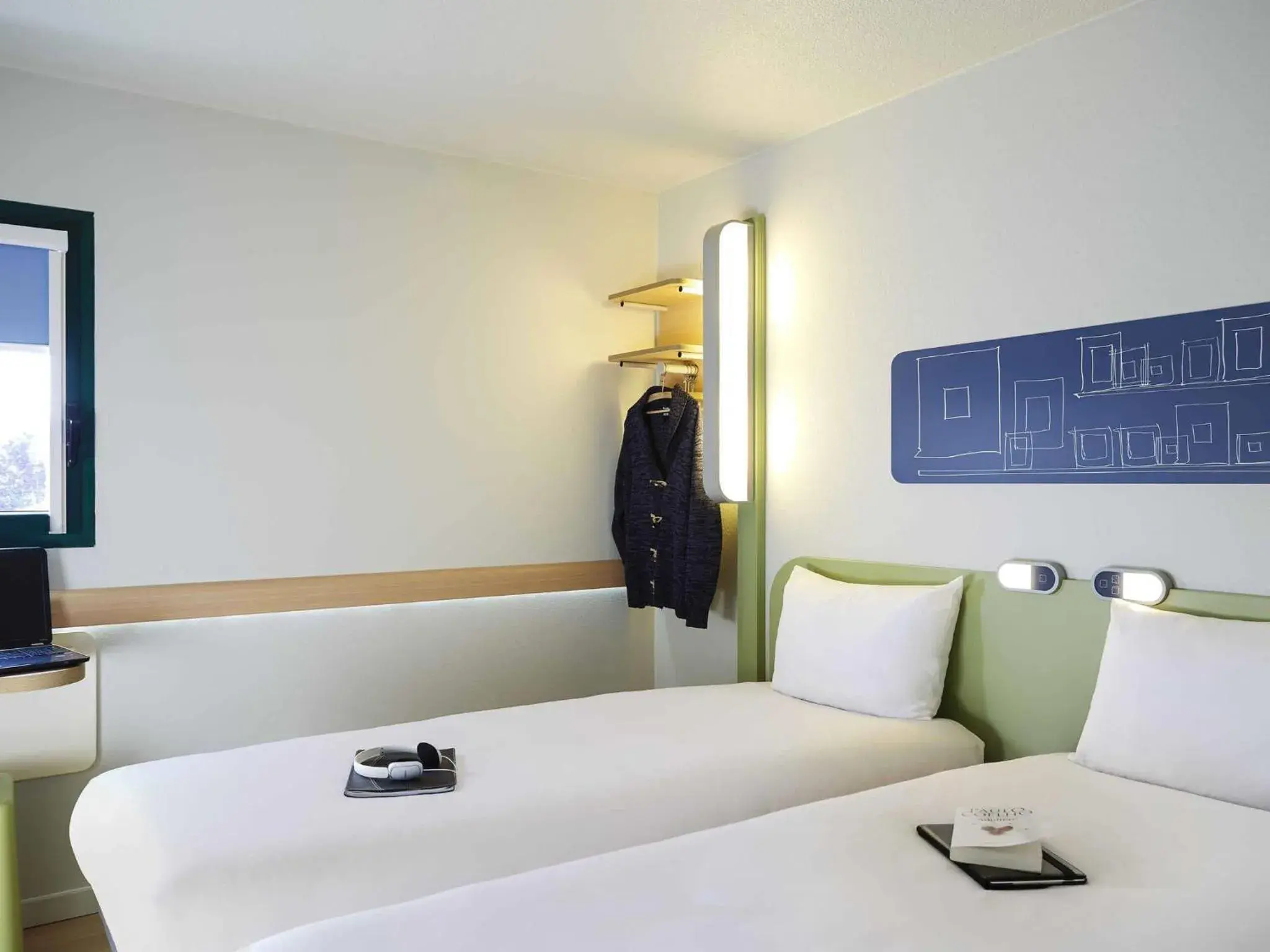 Twin Room in ibis budget Albi Terssac Twin Room in ibis budget Albi Terssac