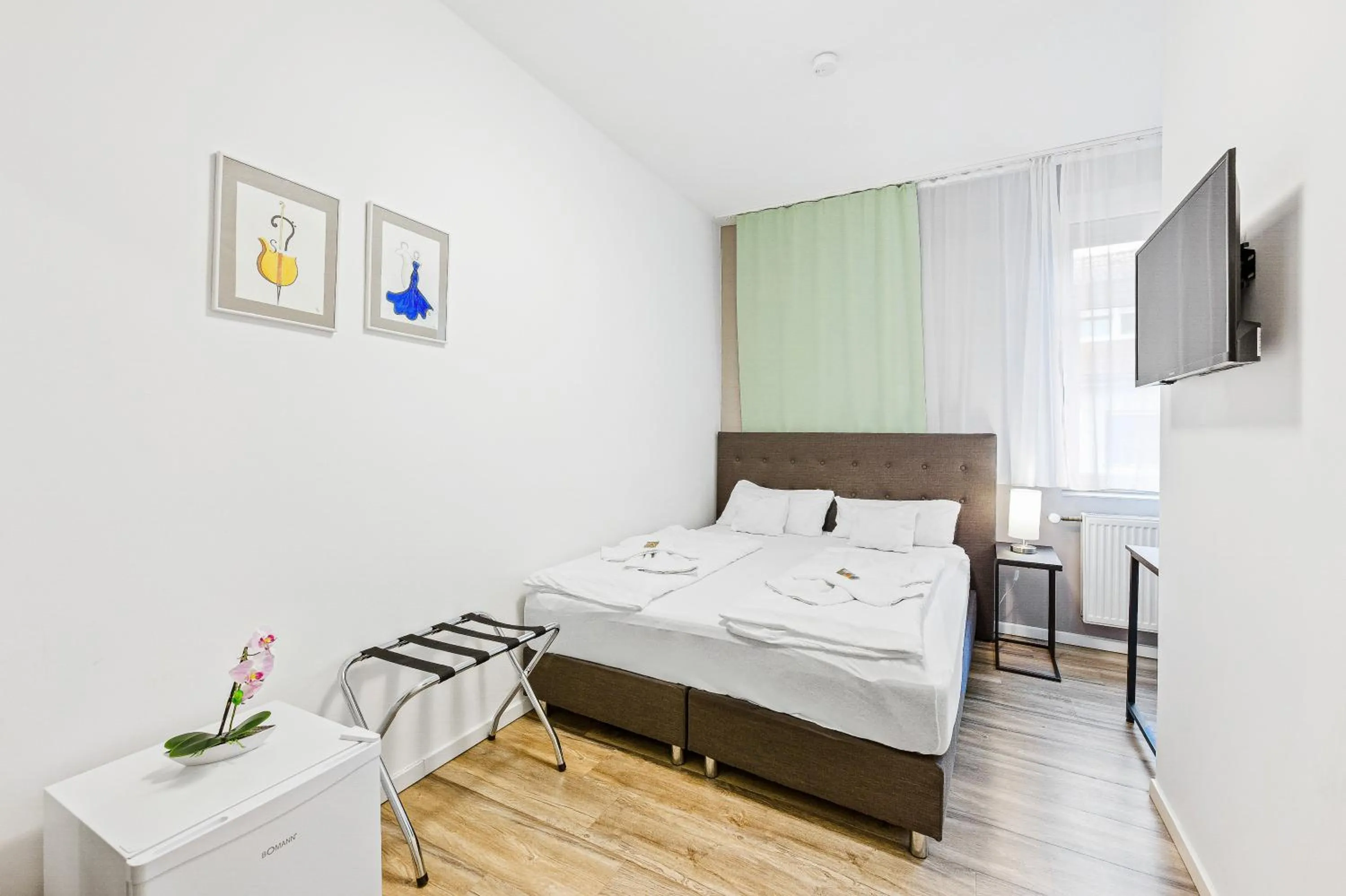 Bed in Hotel Phoenix