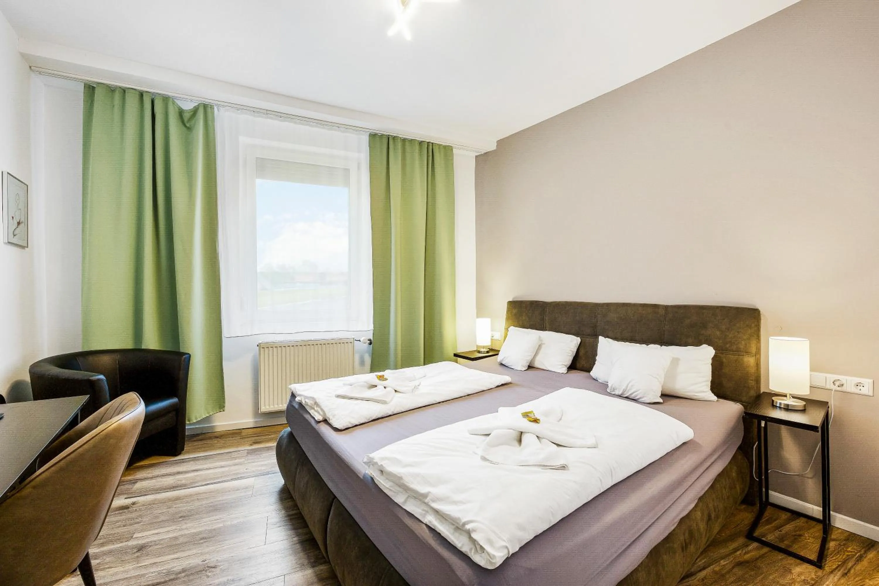 Bed in Hotel Phoenix