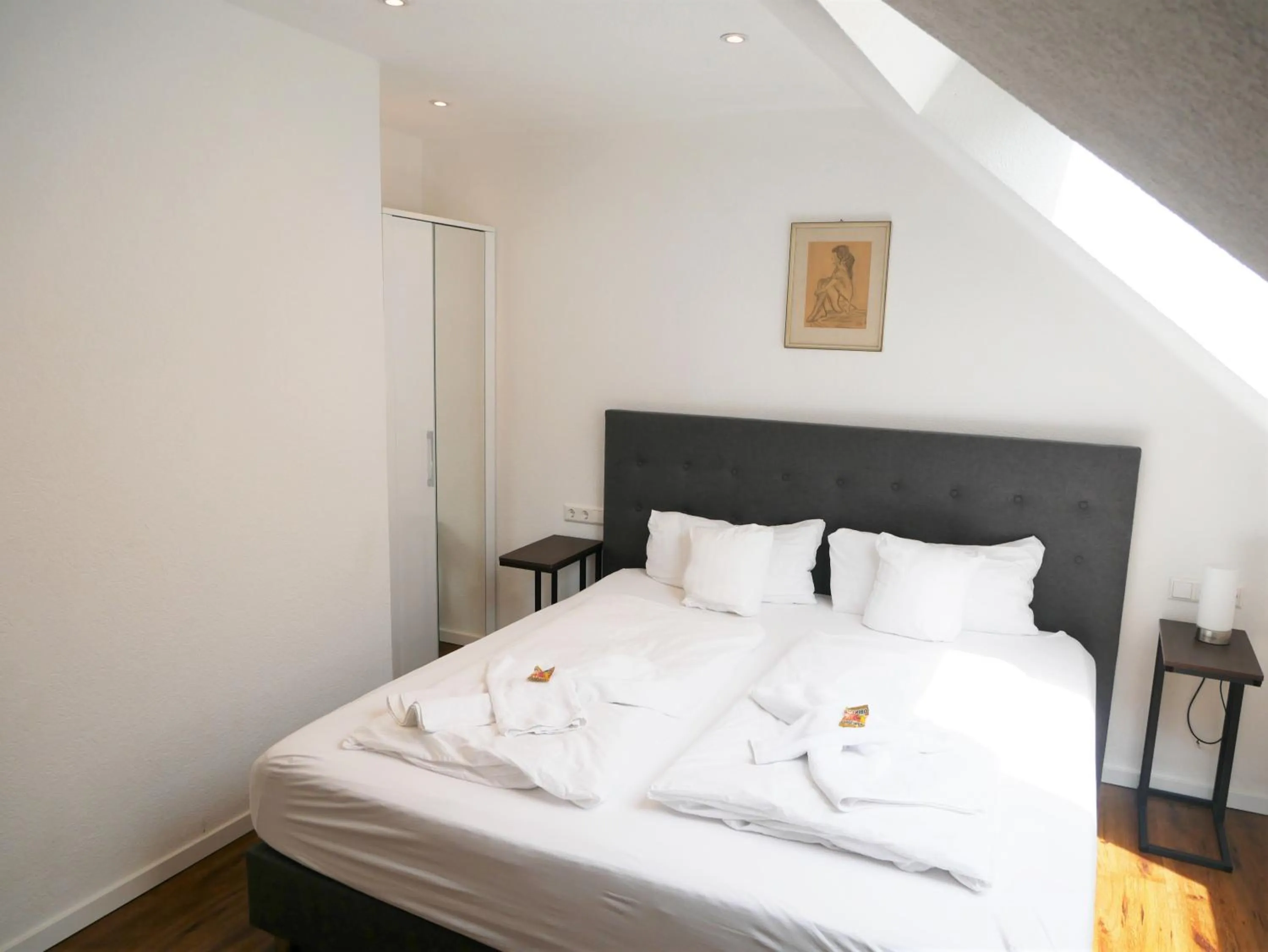 Bed in Hotel Phoenix