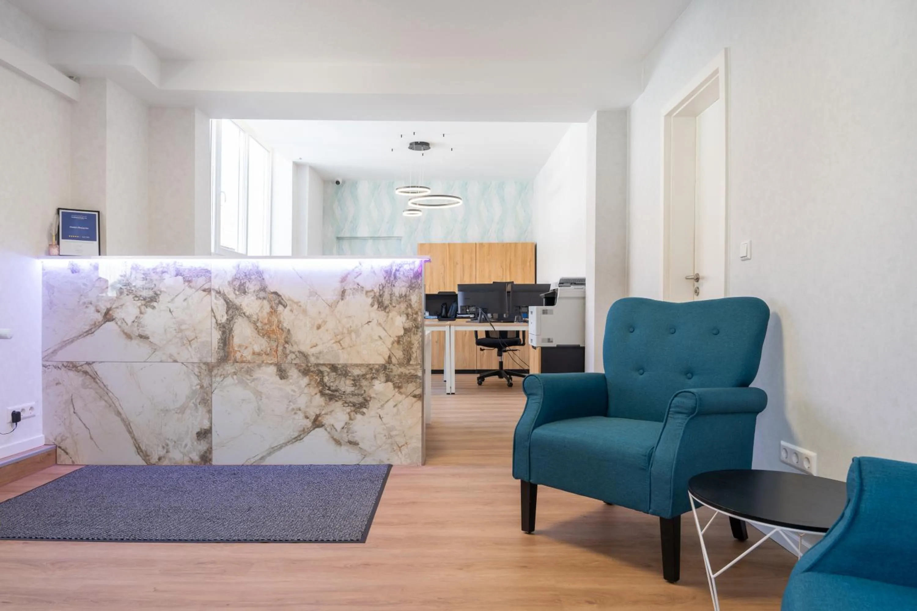 Lobby or reception in Hotel Phoenix