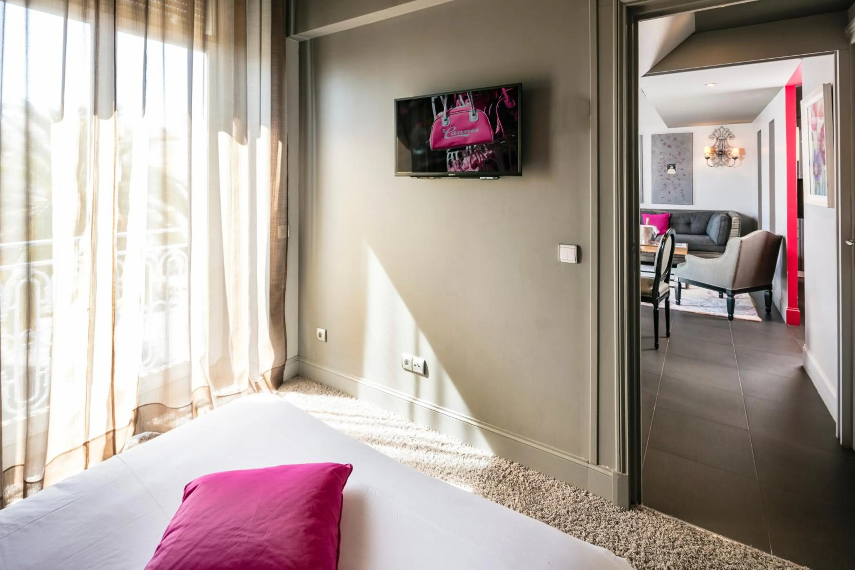 Living room in Villa Garbo