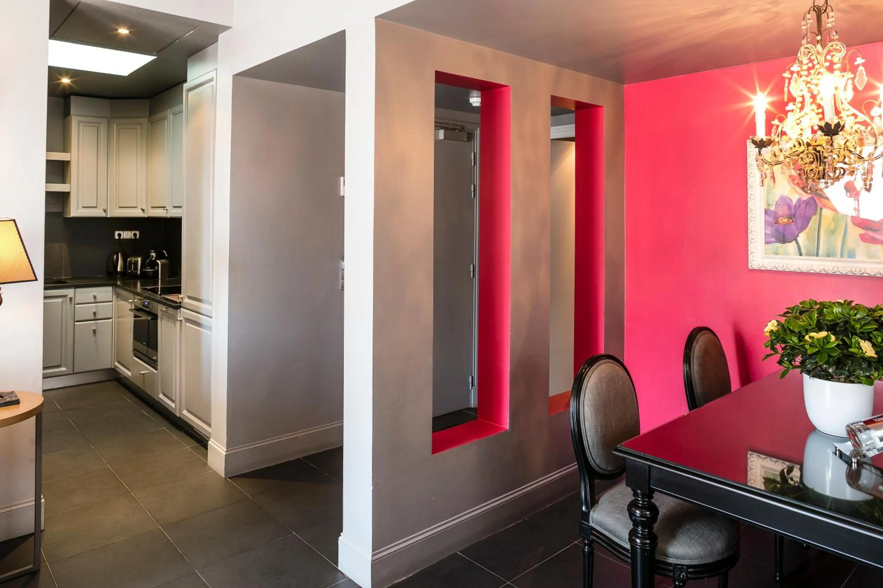 Kitchen or kitchenette in Villa Garbo