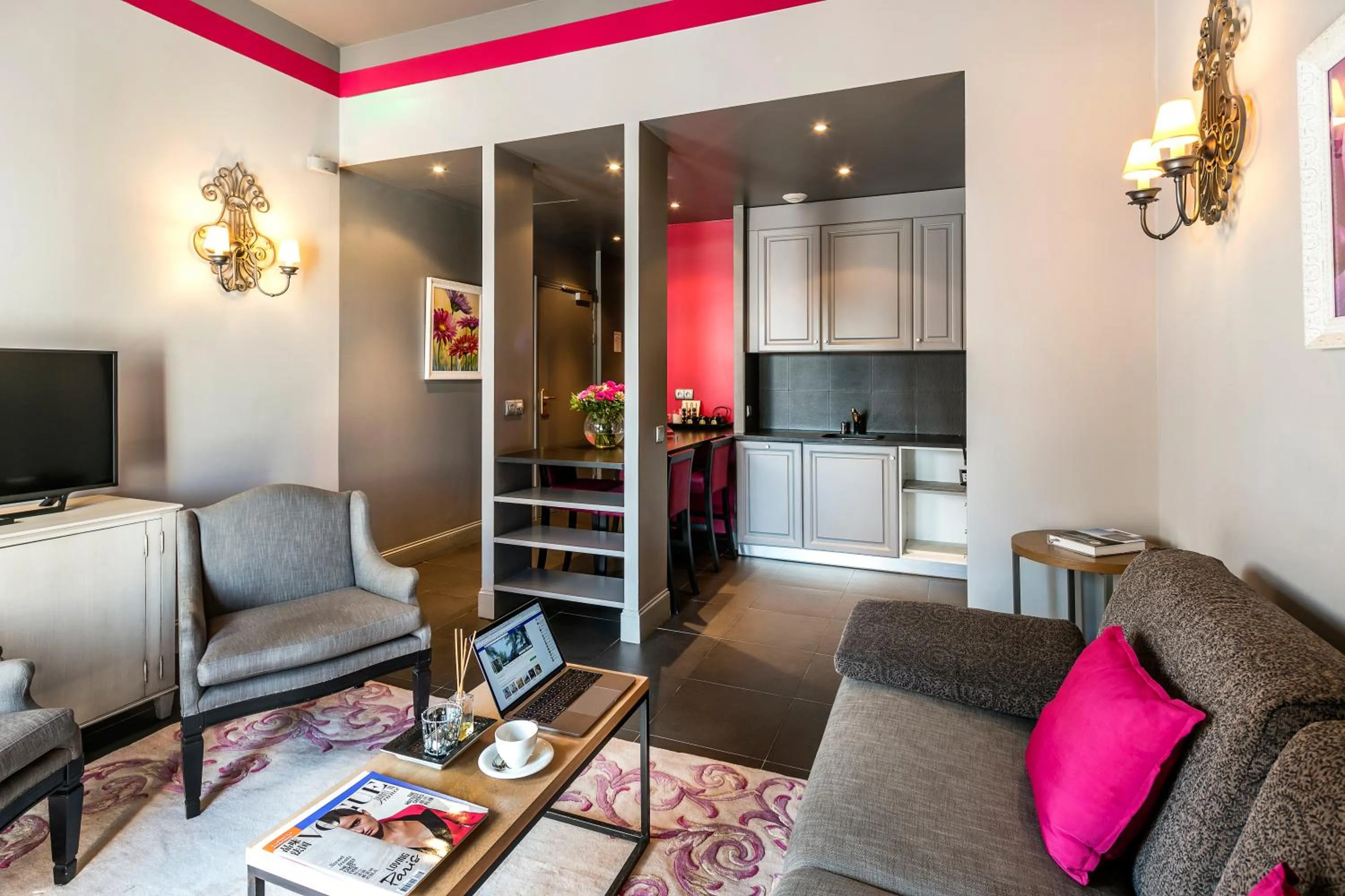 Kitchen or kitchenette in Villa Garbo