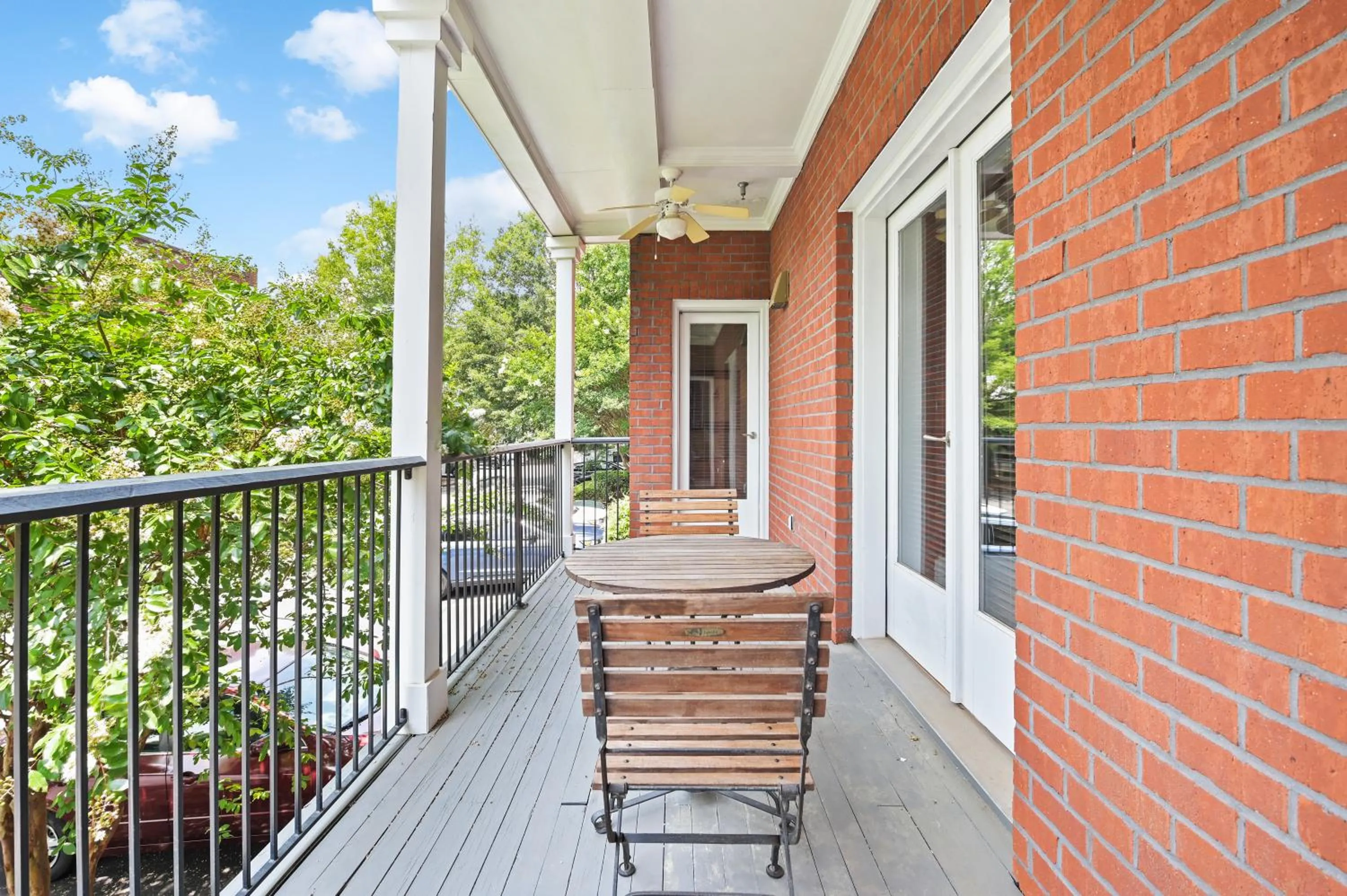 Balcony/Terrace in The James Madison Inn