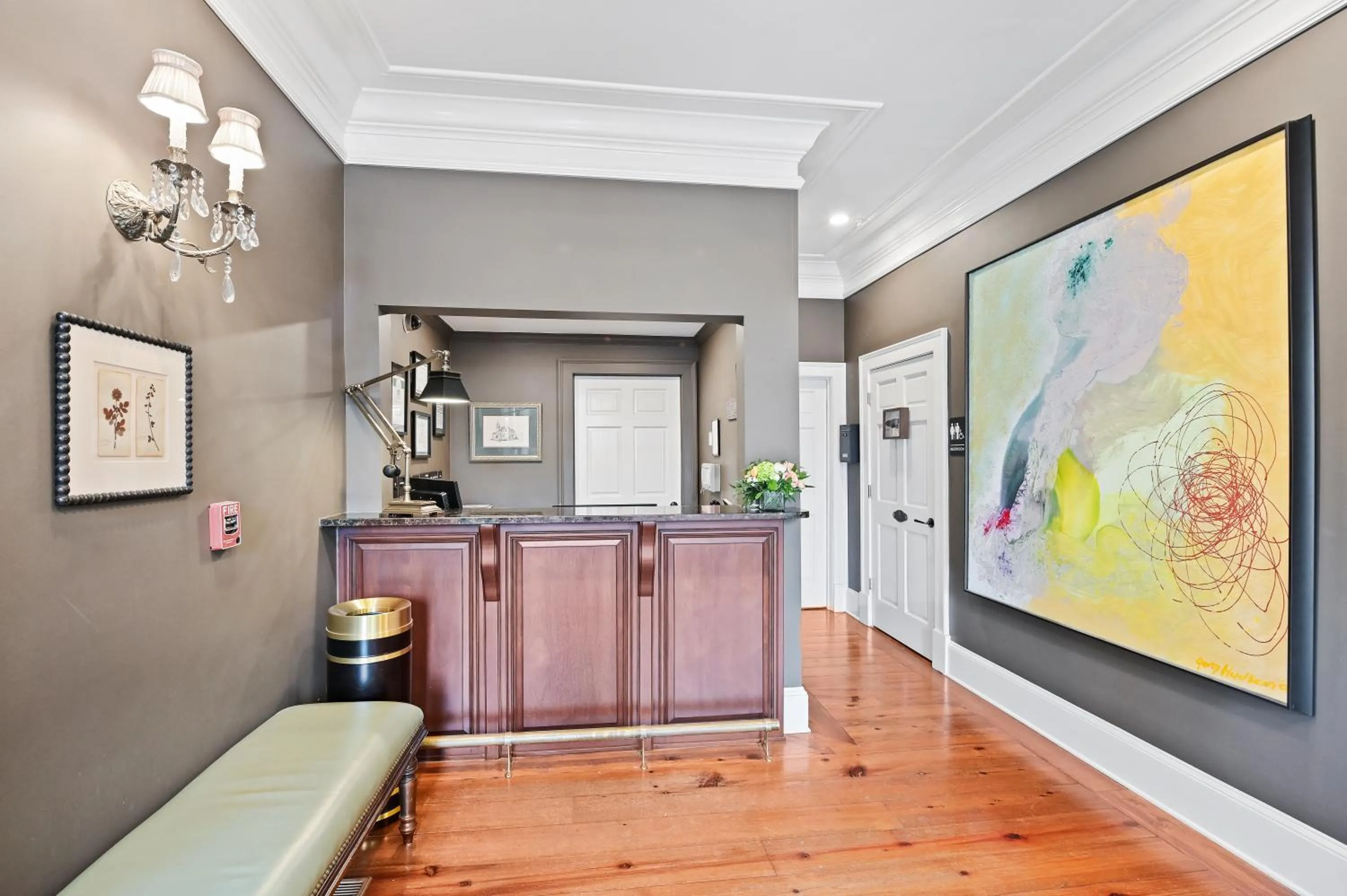 Lobby or reception in The James Madison Inn