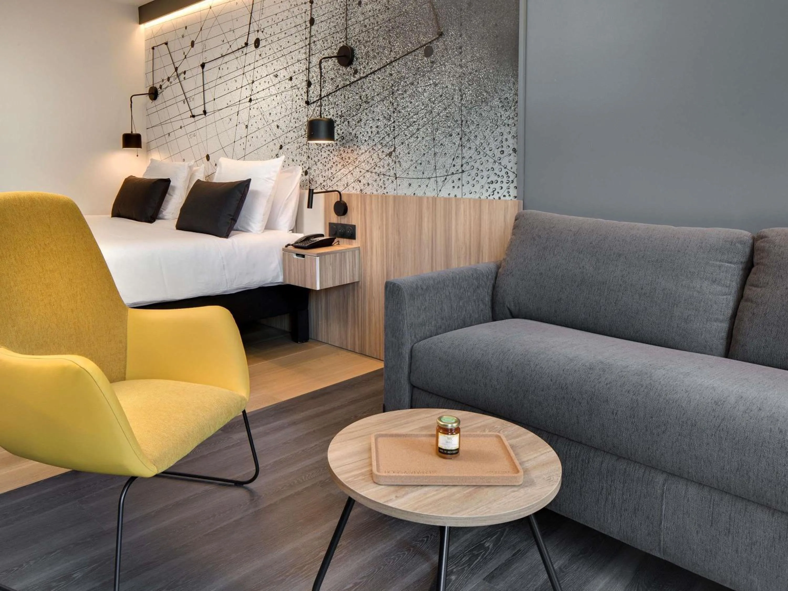 Bedroom, Bed in Mercure Montpellier Centre Antigone