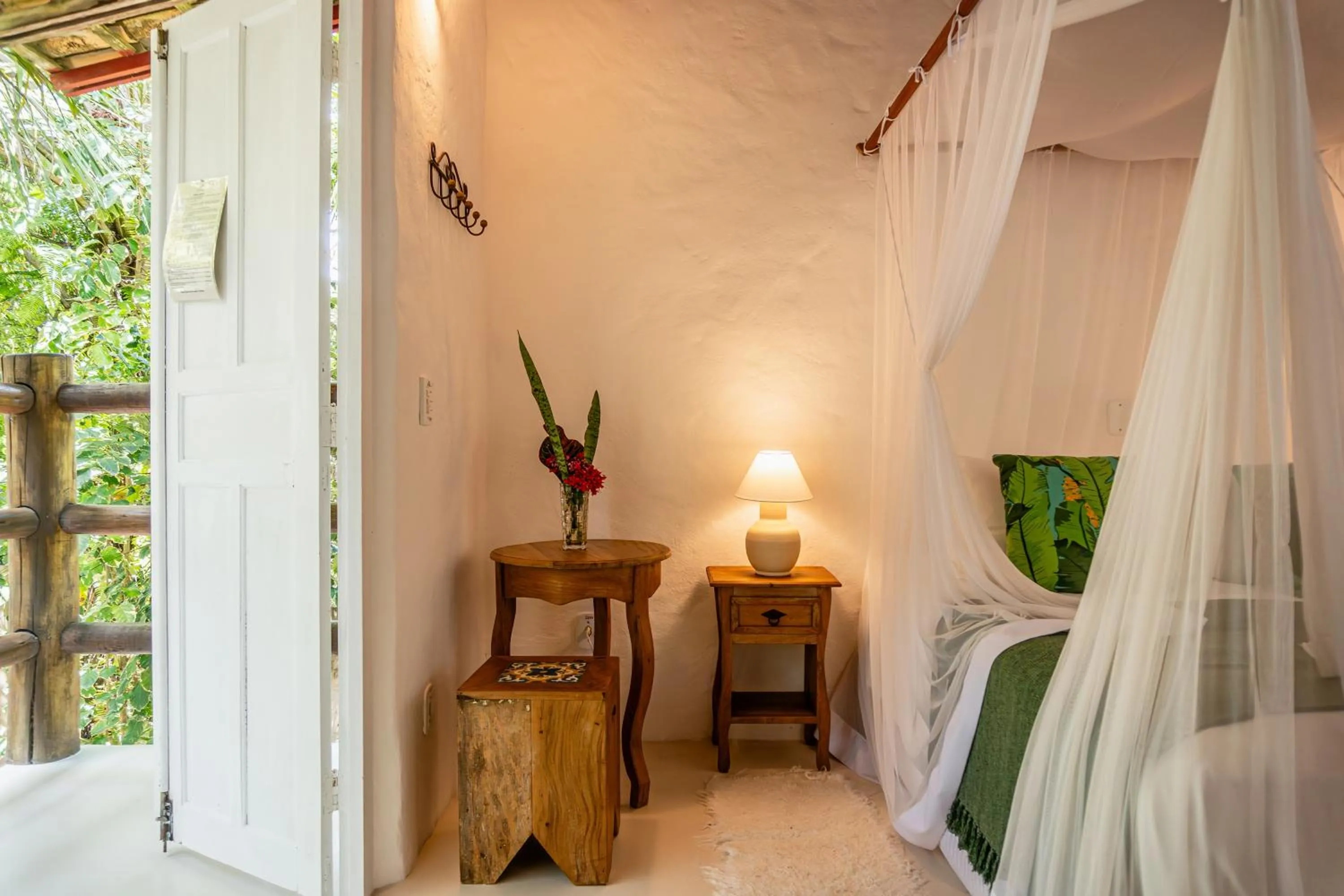 Property building, Bed in POUSADA CARMELITHA