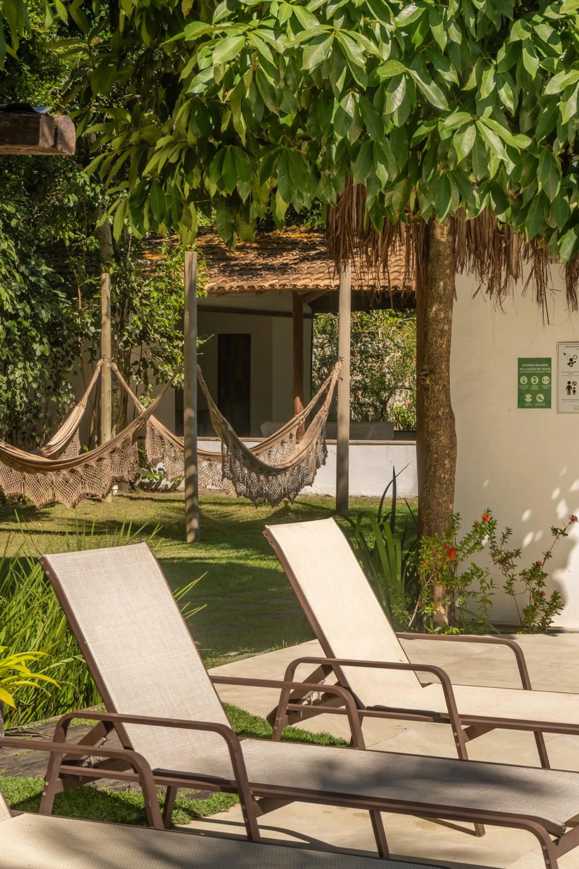 Patio in POUSADA CARMELITHA