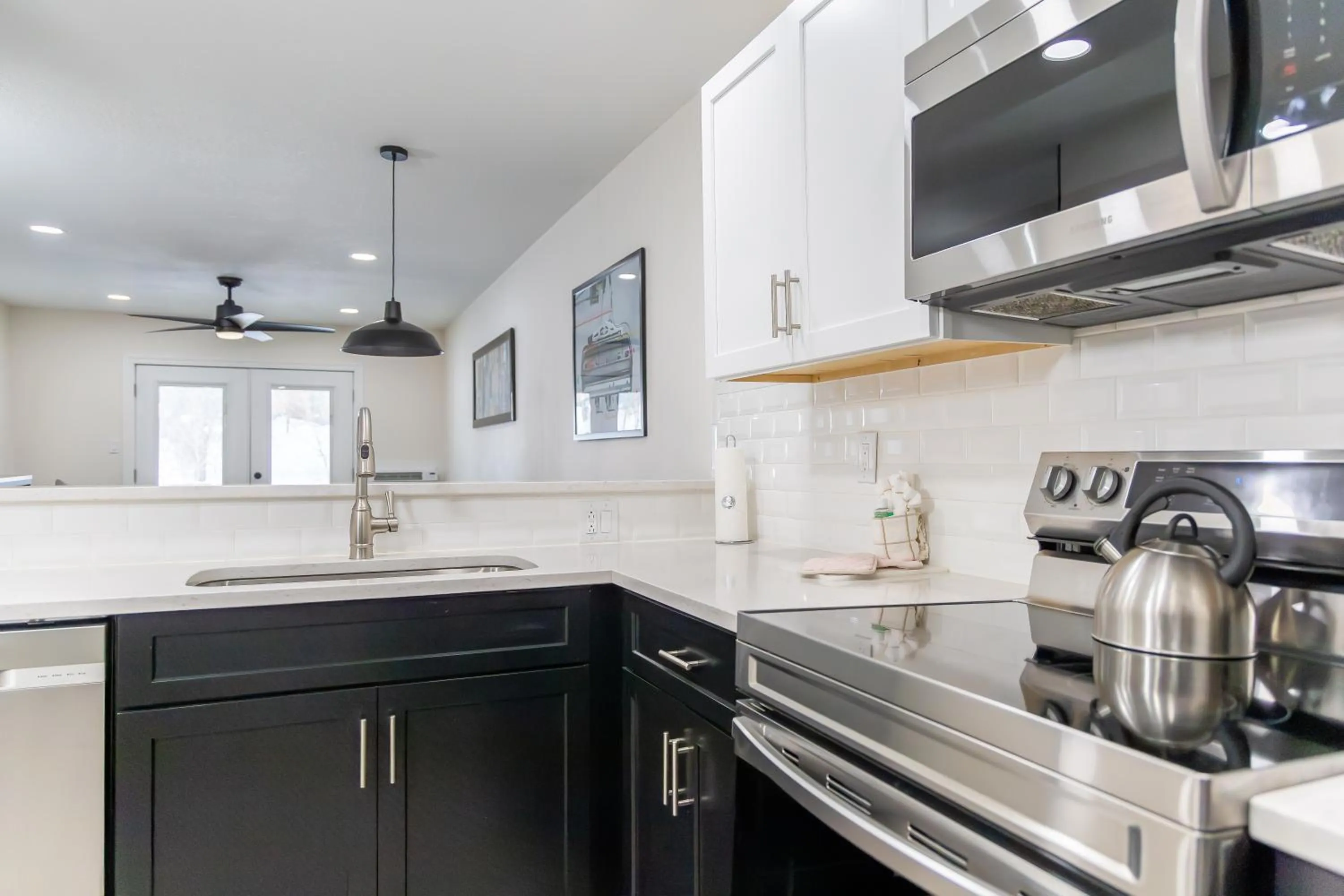 kitchen in The Fold Hotels Steamboat Springs