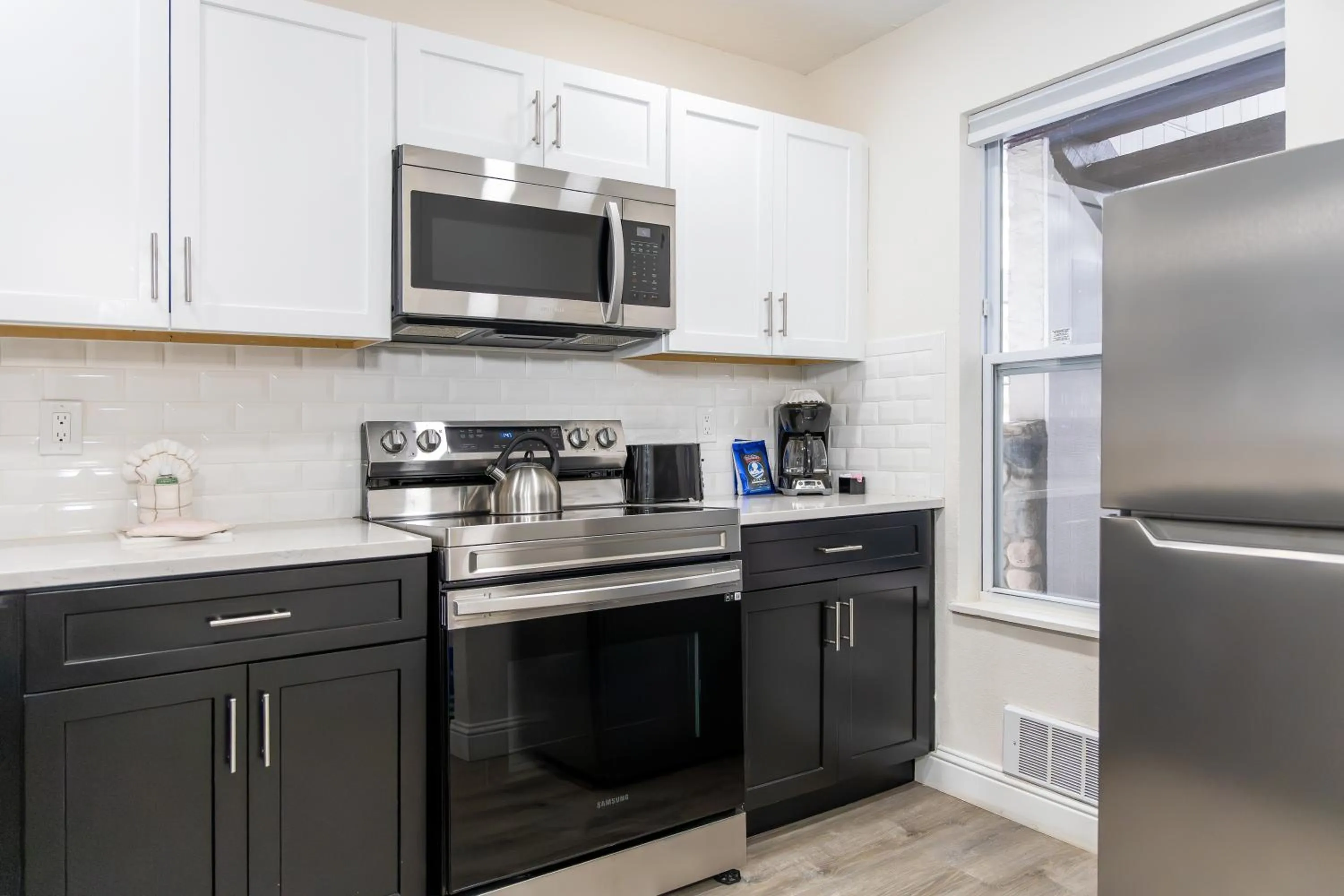 kitchen in The Fold Hotels Steamboat Springs