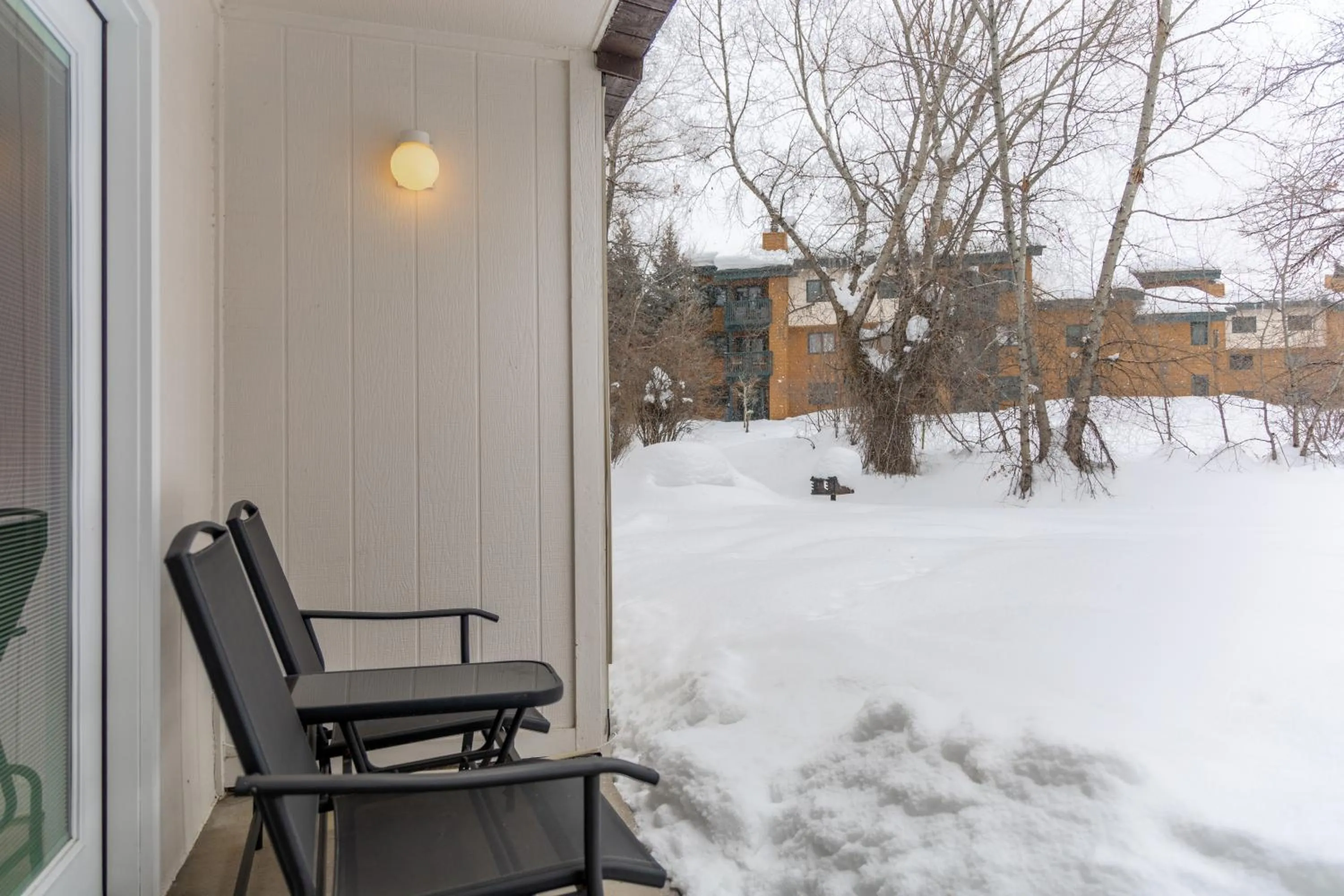Patio in The Fold Hotels Steamboat Springs