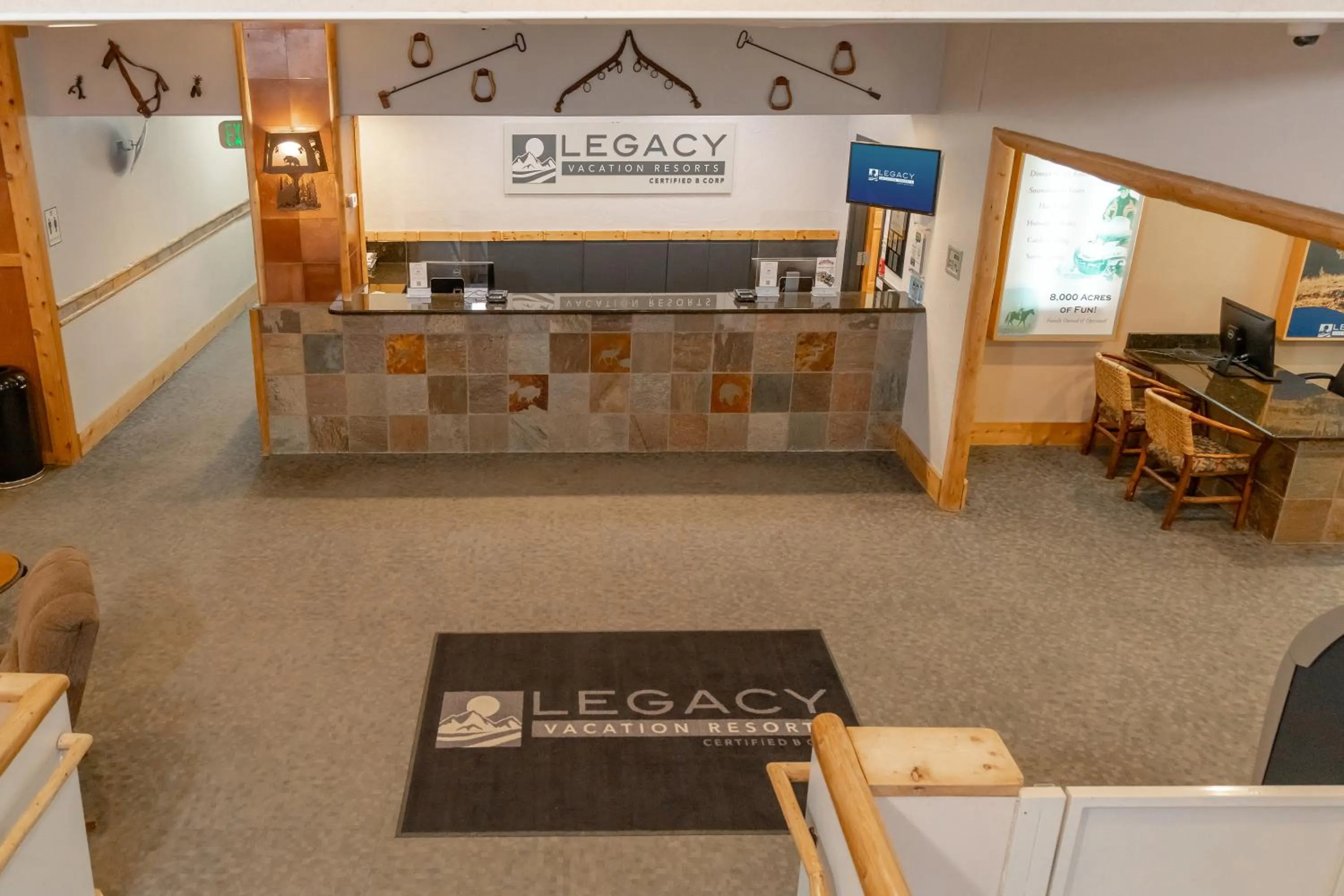 Lobby or reception in Legacy Vacation Resorts Steamboat Springs Hilltop