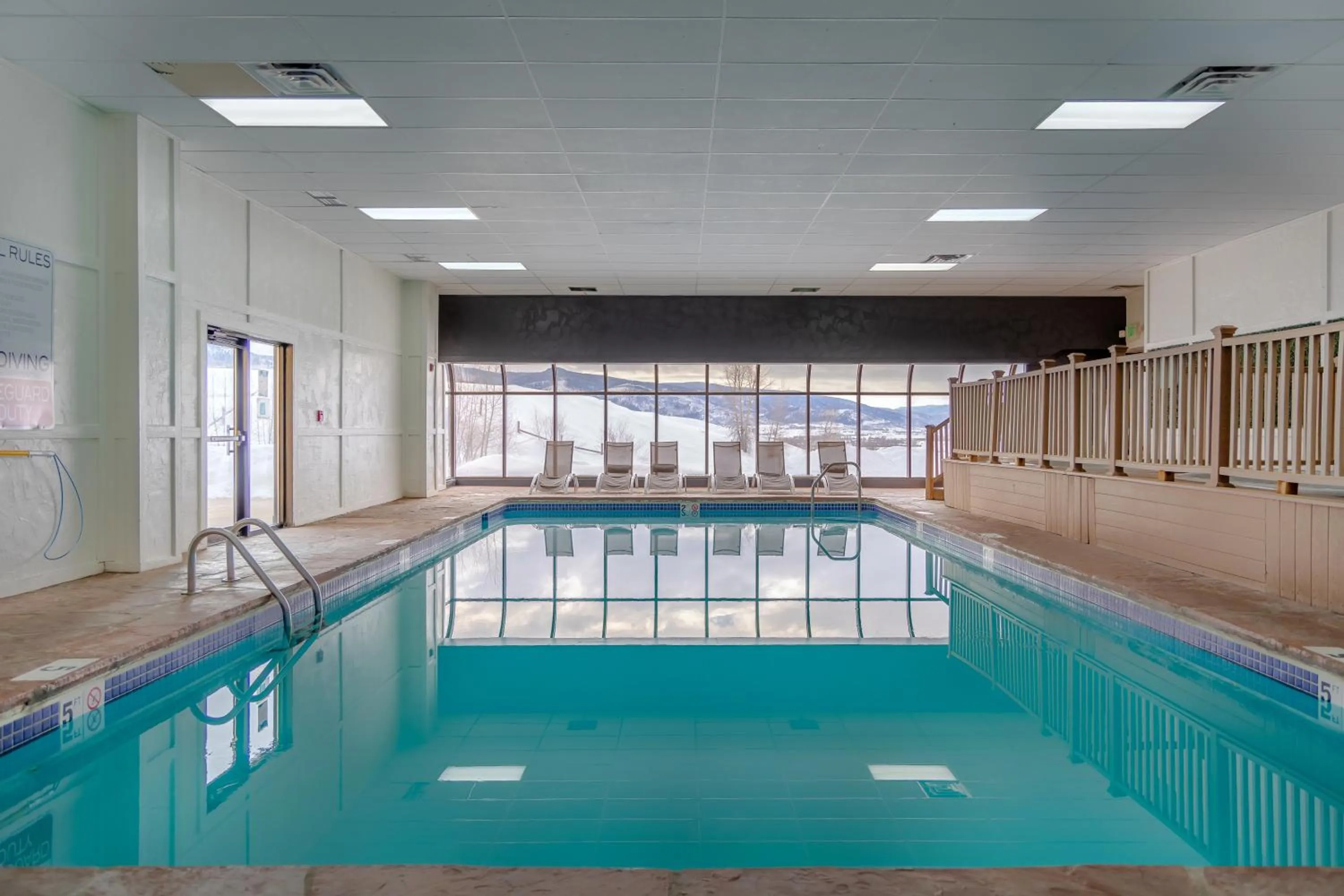 Swimming pool in Legacy Vacation Resorts Steamboat Springs Hilltop