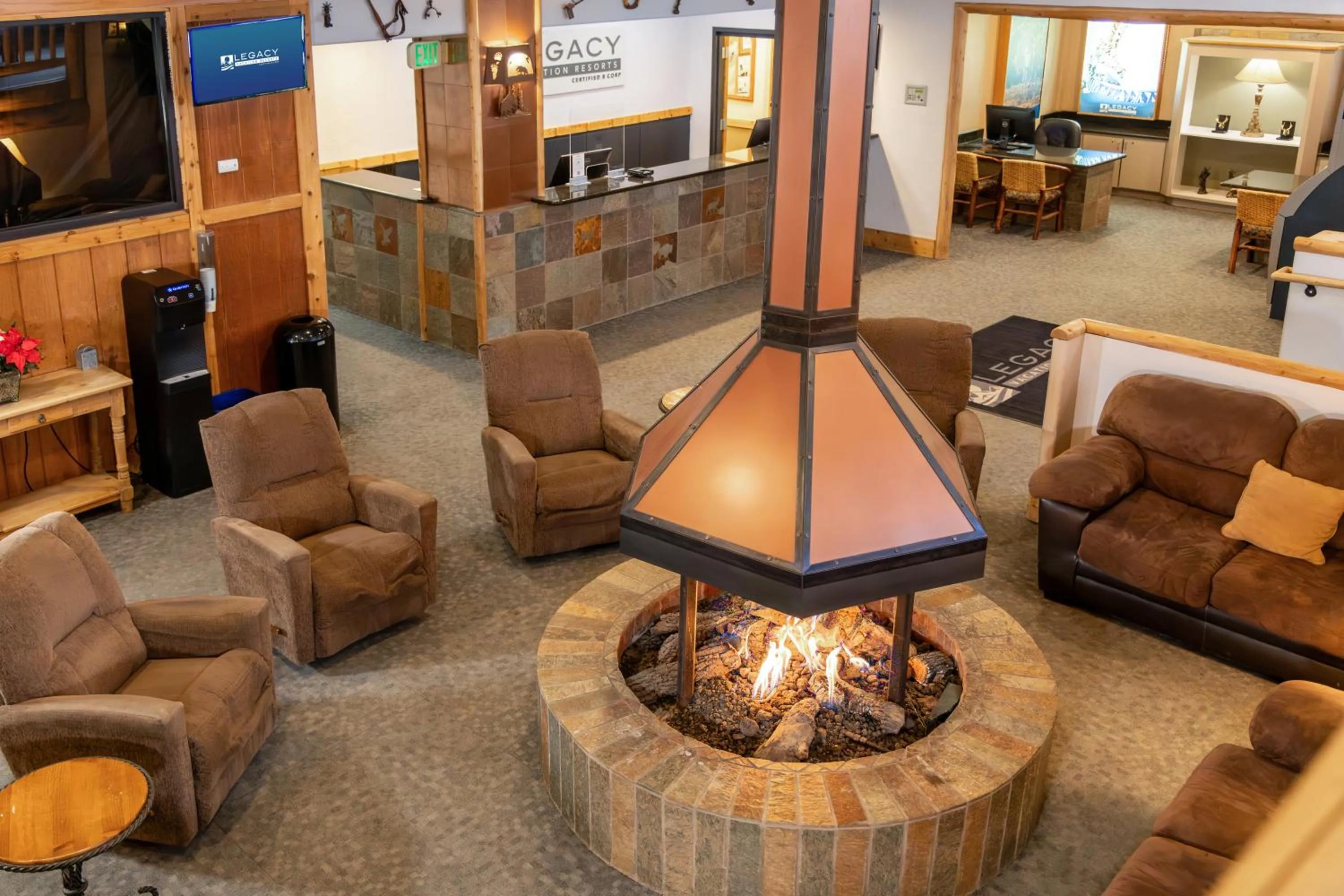 Lobby or reception in Legacy Vacation Resorts Steamboat Springs Hilltop