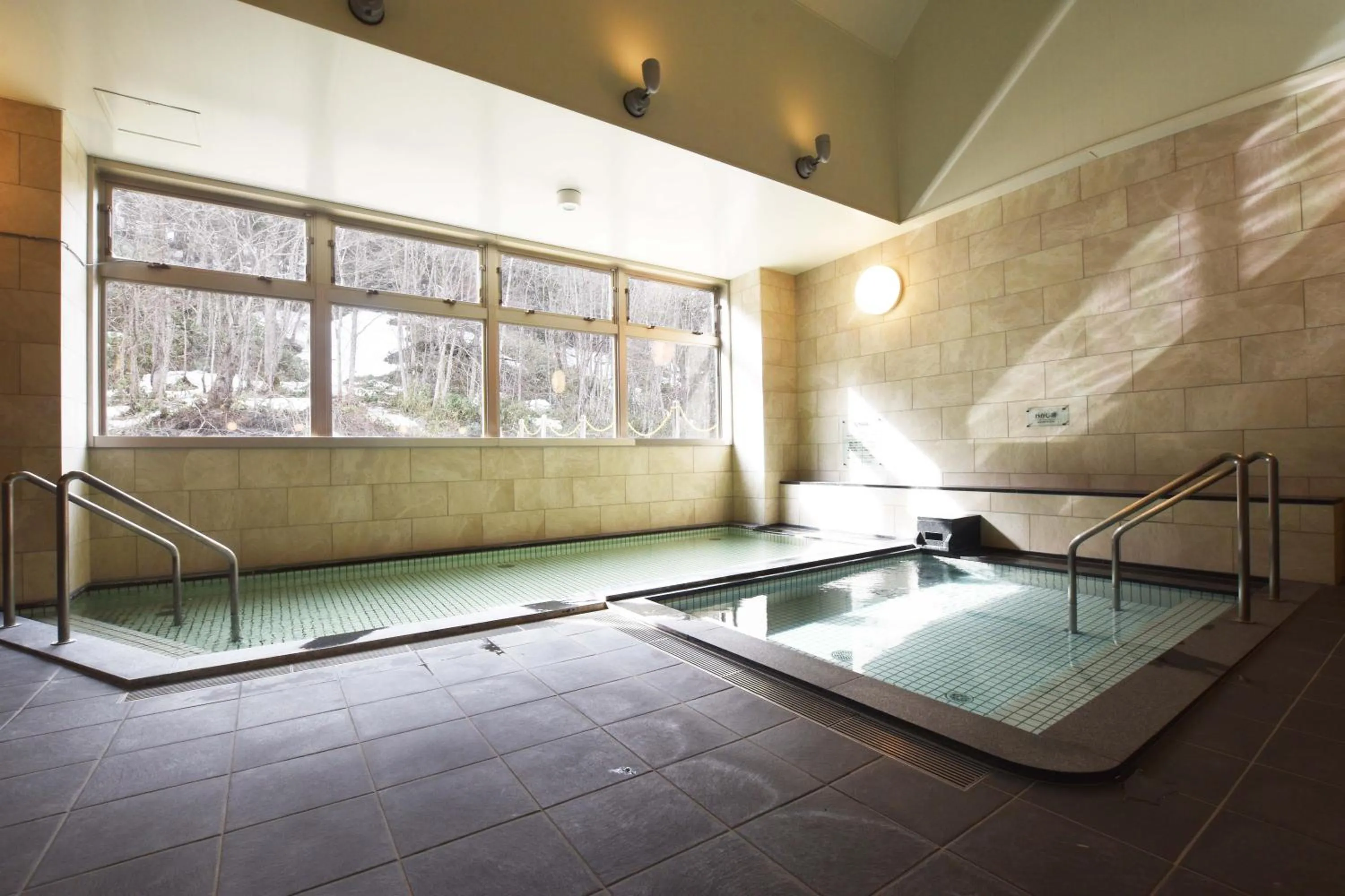 Public Bath in Nayoro Onsen Sunpillar