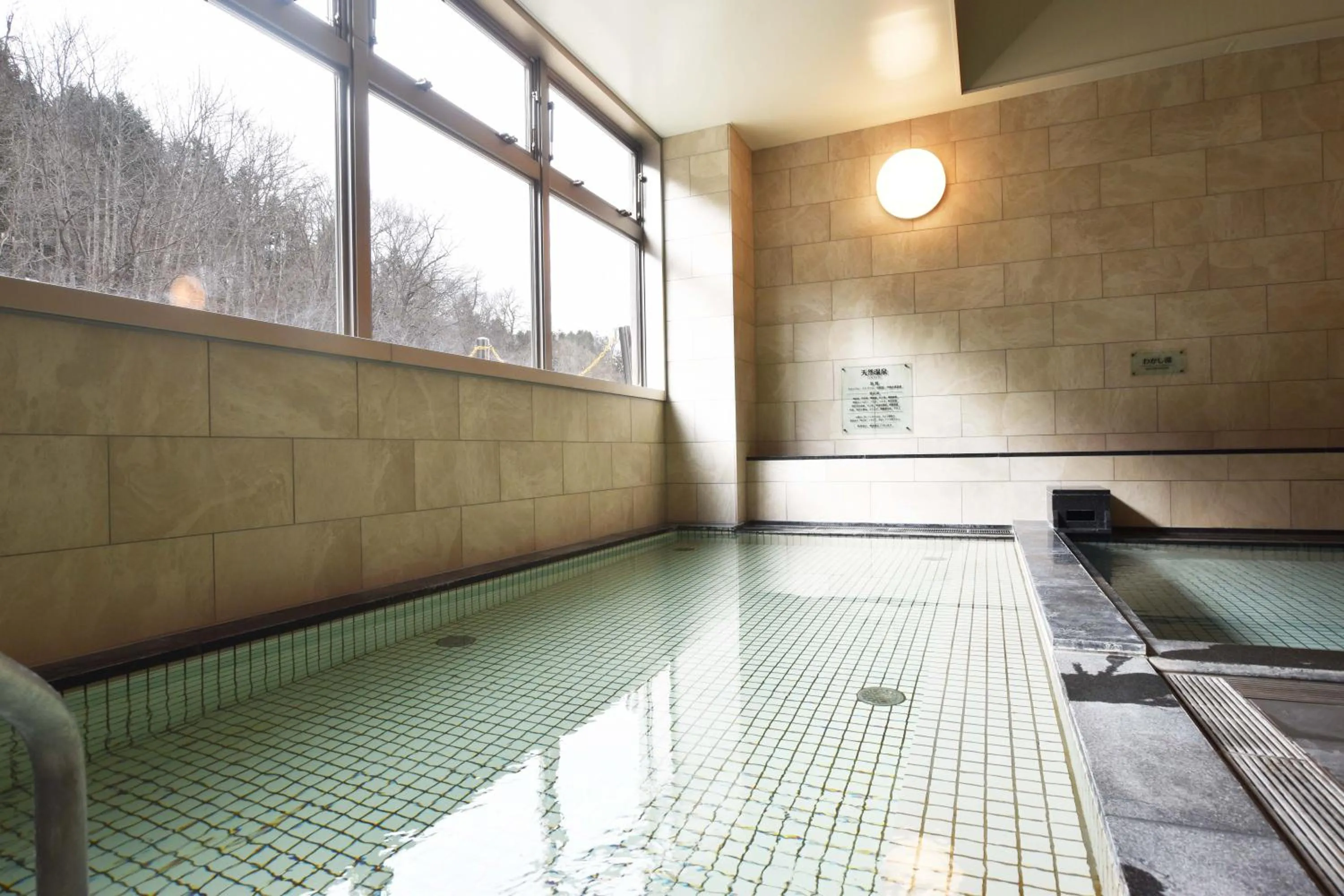 Public Bath in Nayoro Onsen Sunpillar