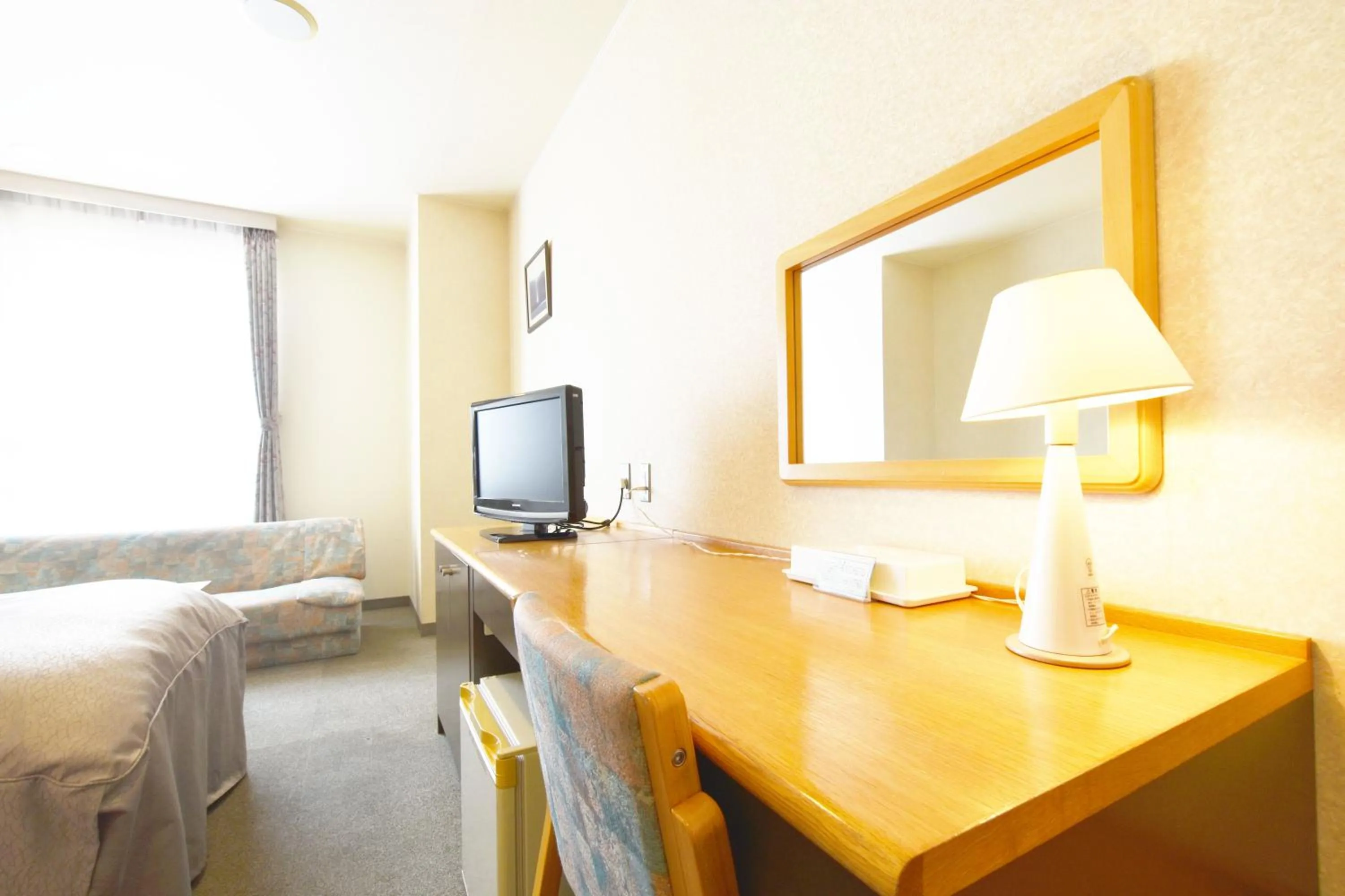 Bed in Nayoro Onsen Sunpillar