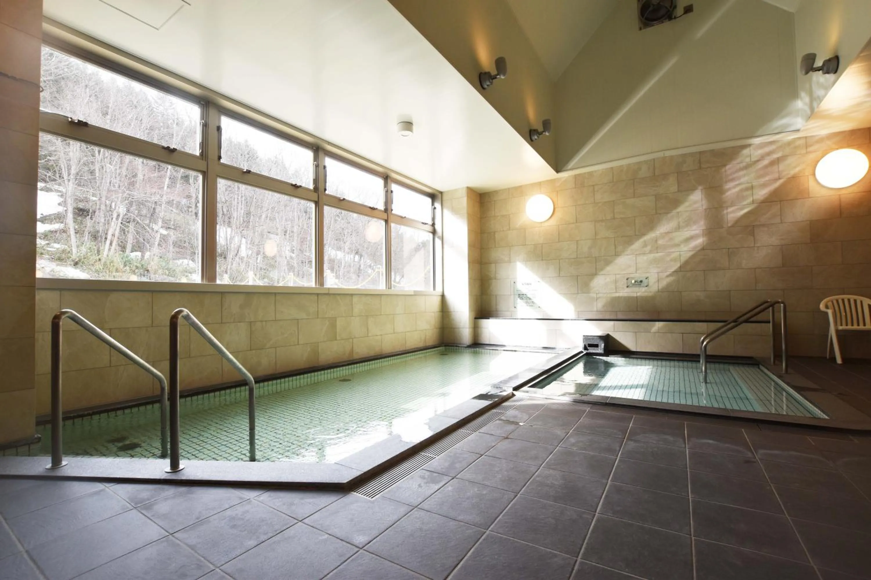 Public Bath in Nayoro Onsen Sunpillar