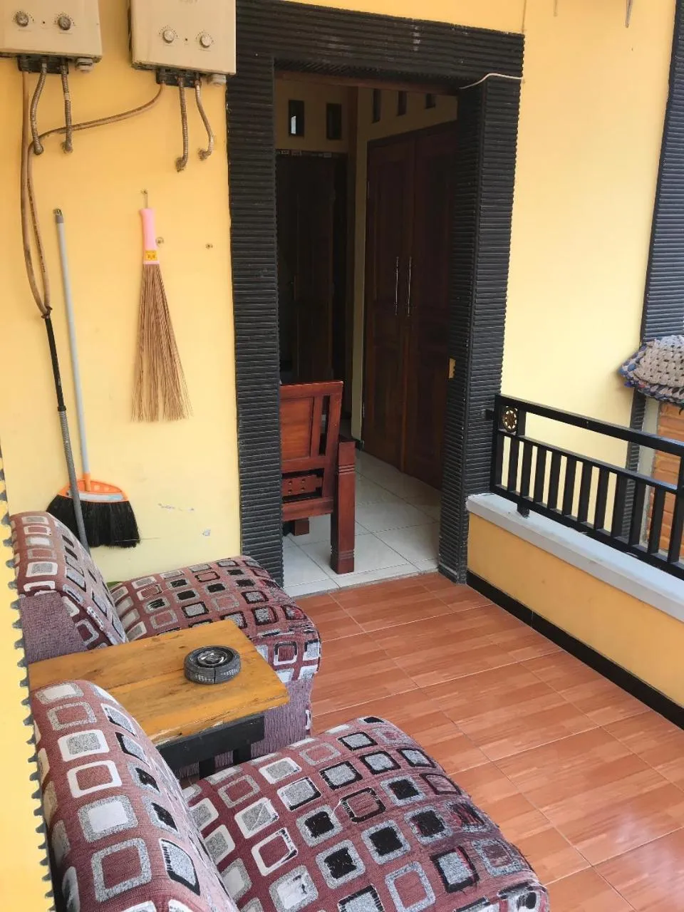 Seating area, Bed in Villa Cahaya 9