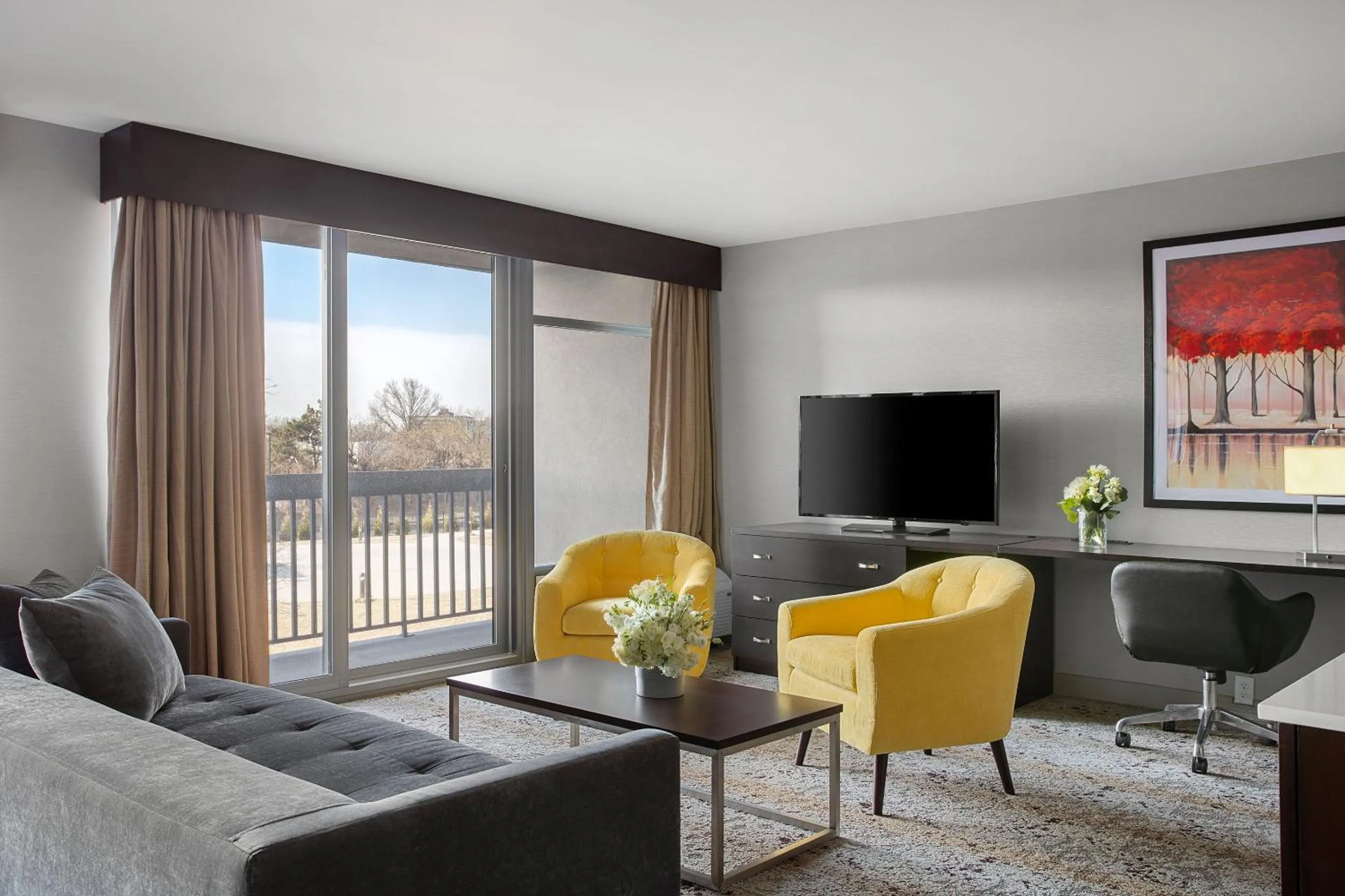 Living room in Delta Hotels by Marriott Somerset