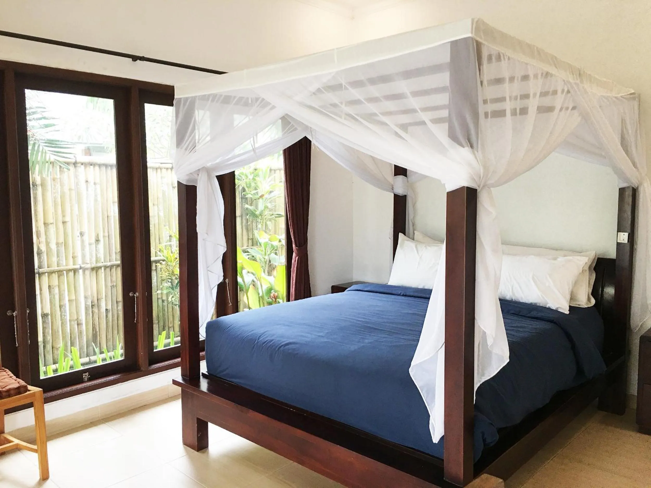 Bed in Widi Agung Villa