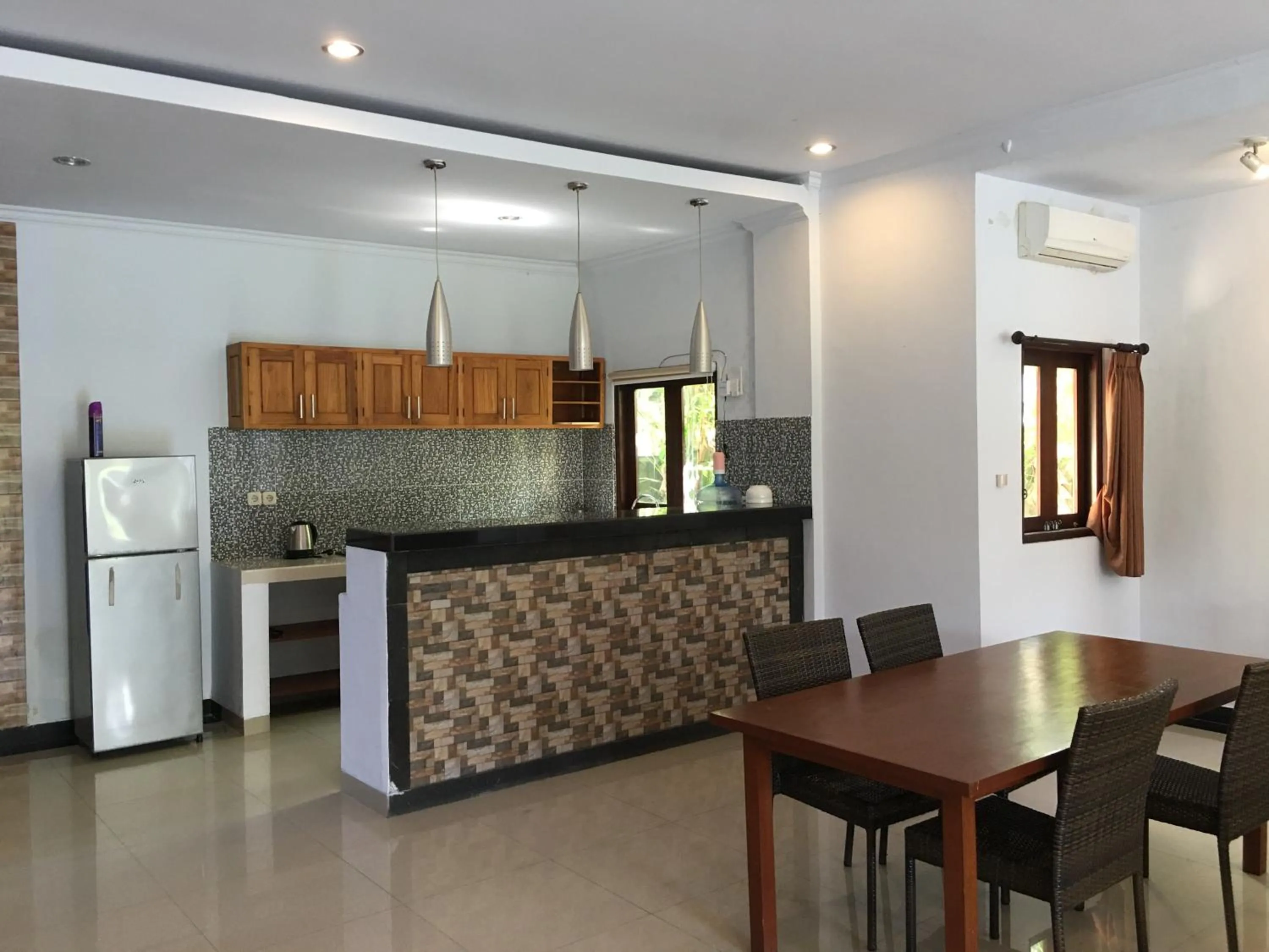 Kitchen or kitchenette in Widi Agung Villa