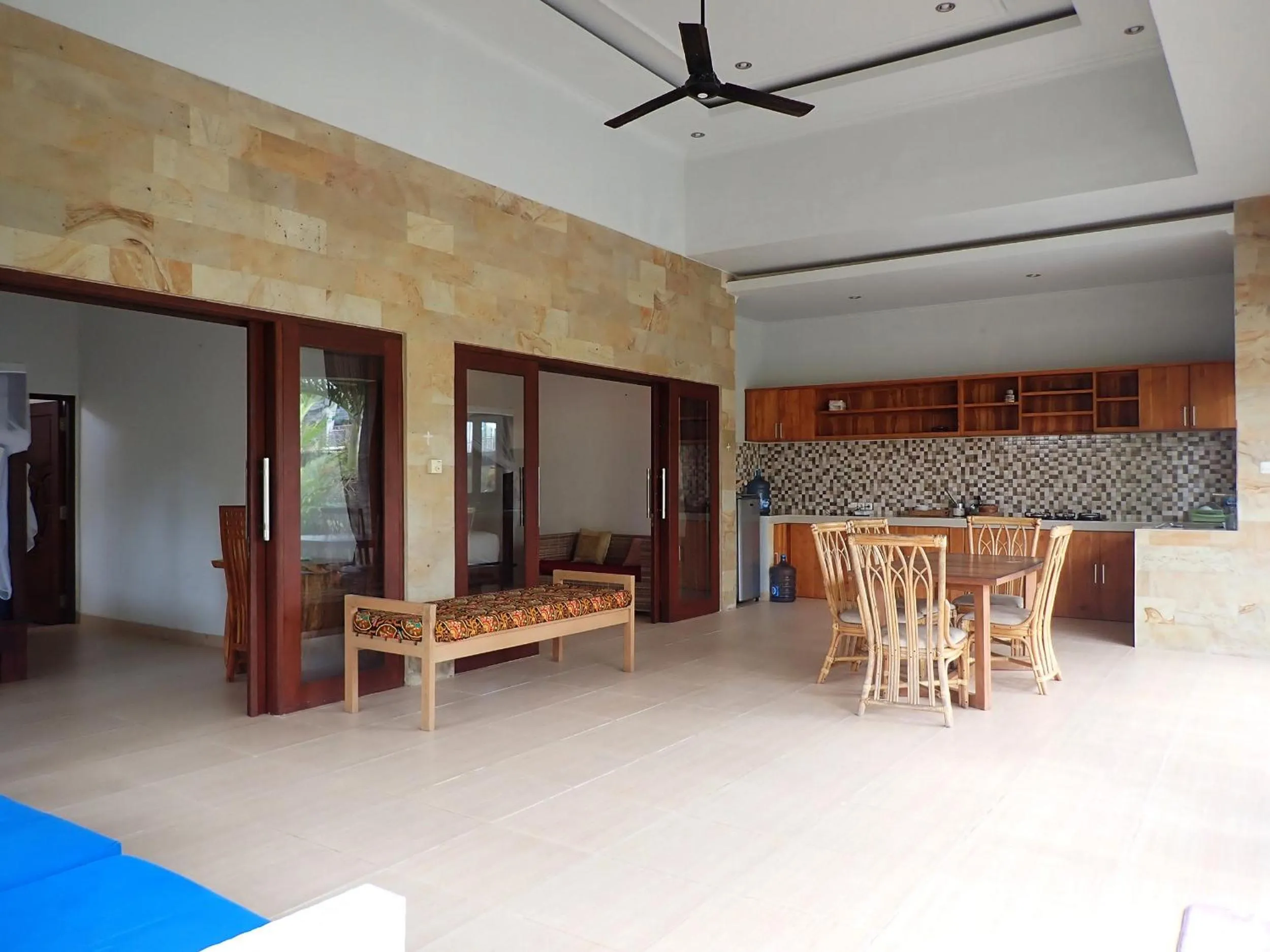 Living room in Widi Agung Villa