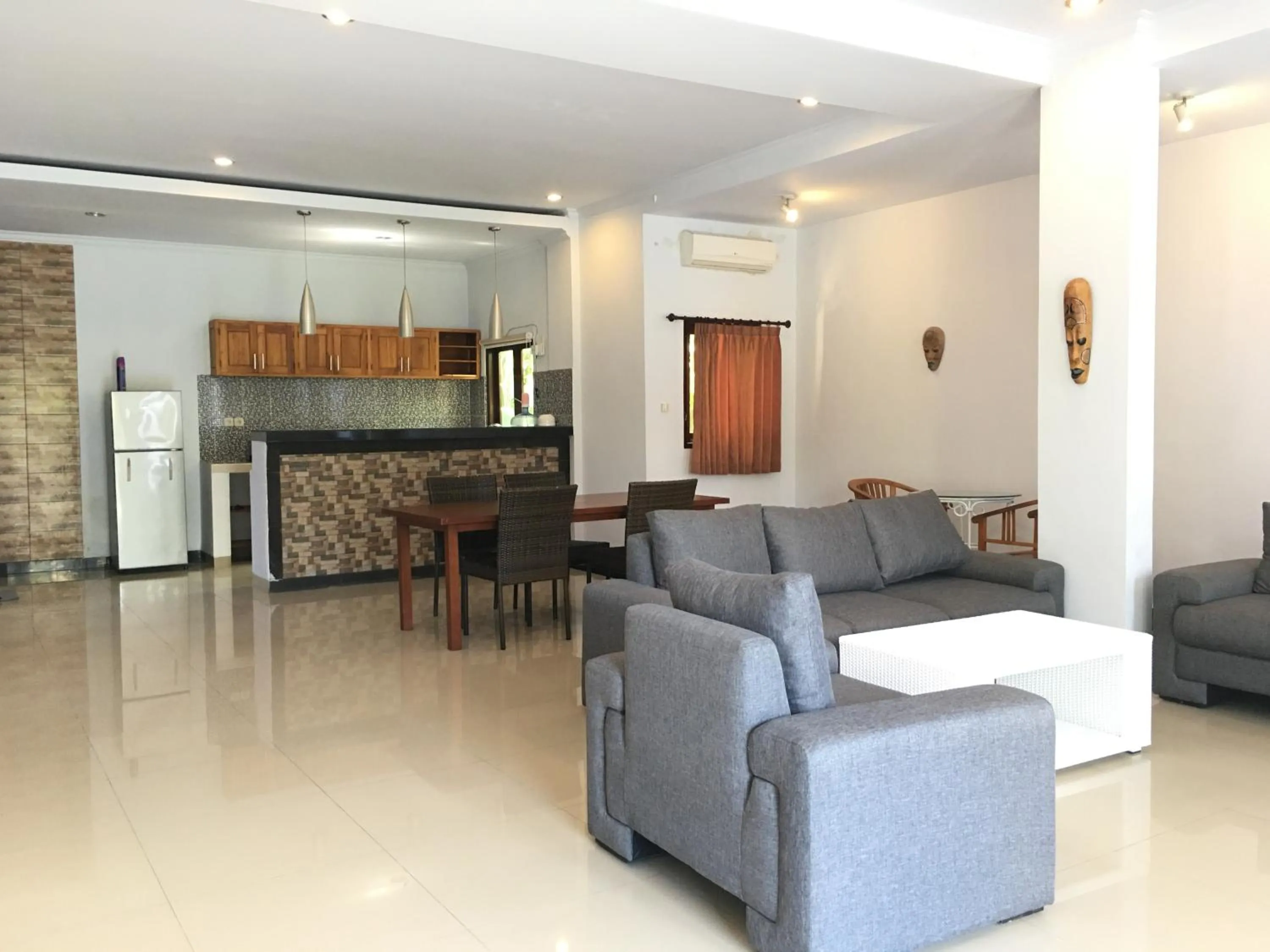 Living room in Widi Agung Villa