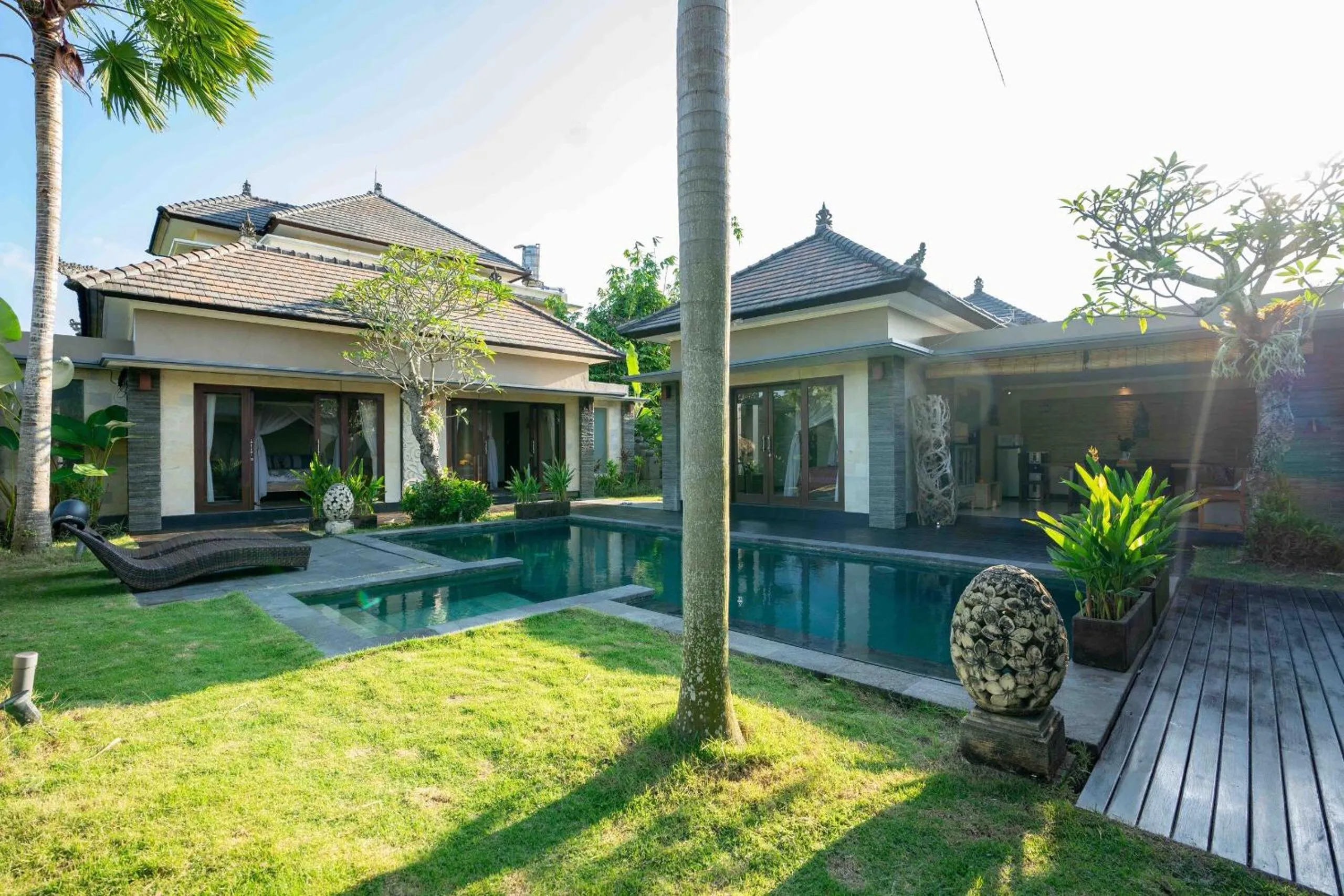 Swimming pool in Widi Agung Villa