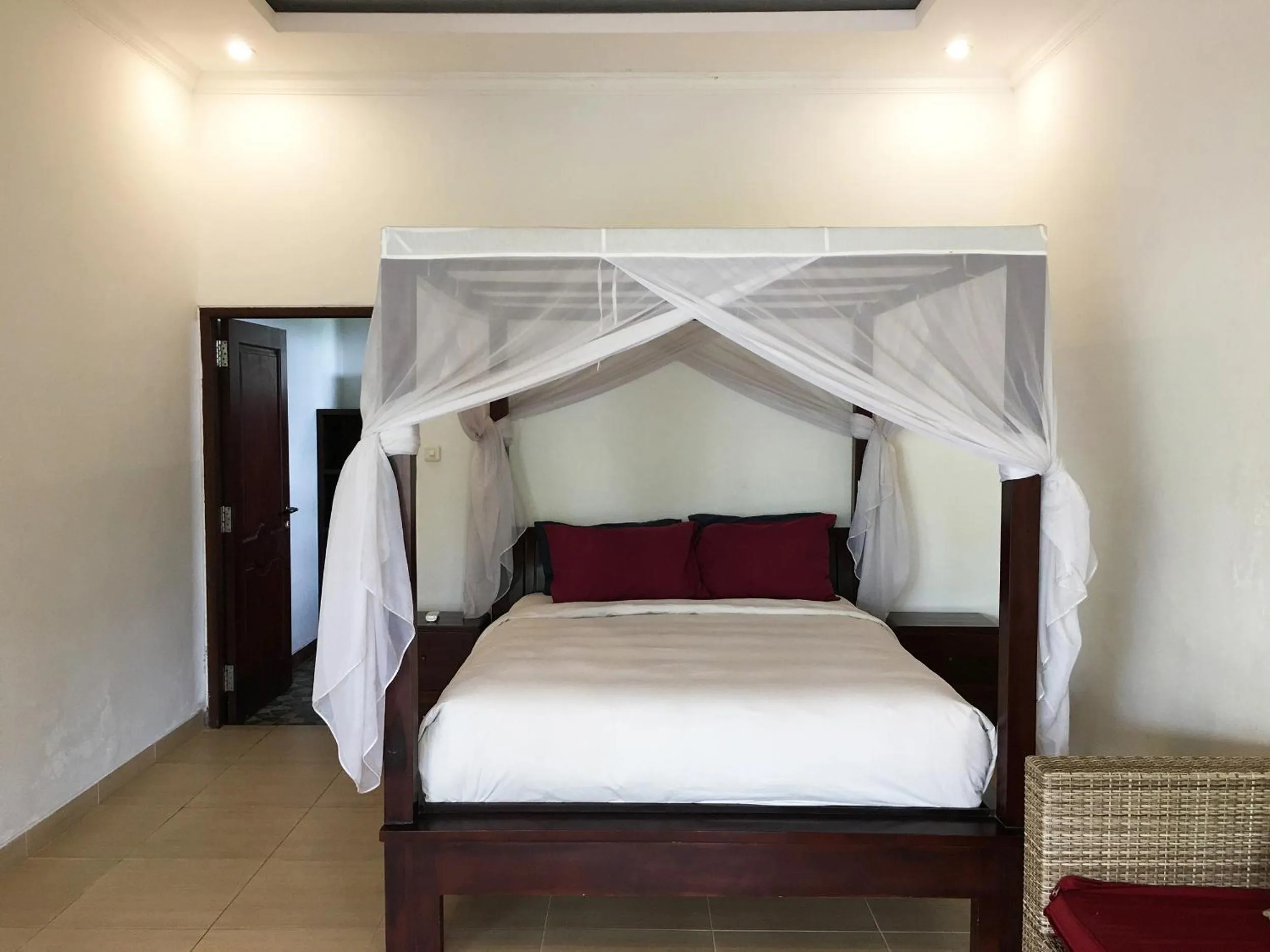 Bedroom, Bed in Widi Agung Villa