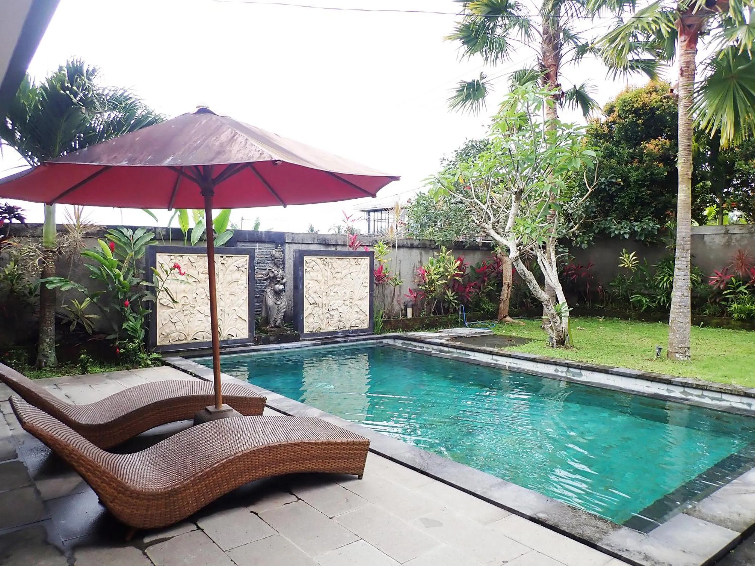Swimming pool in Widi Agung Villa