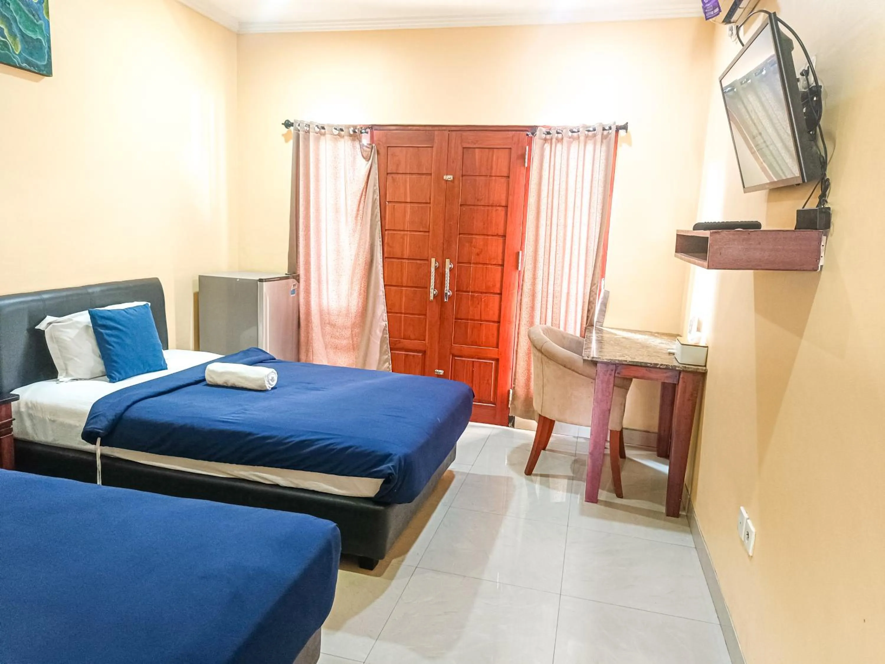 Bedroom, Bed in Kuta Paradise 777