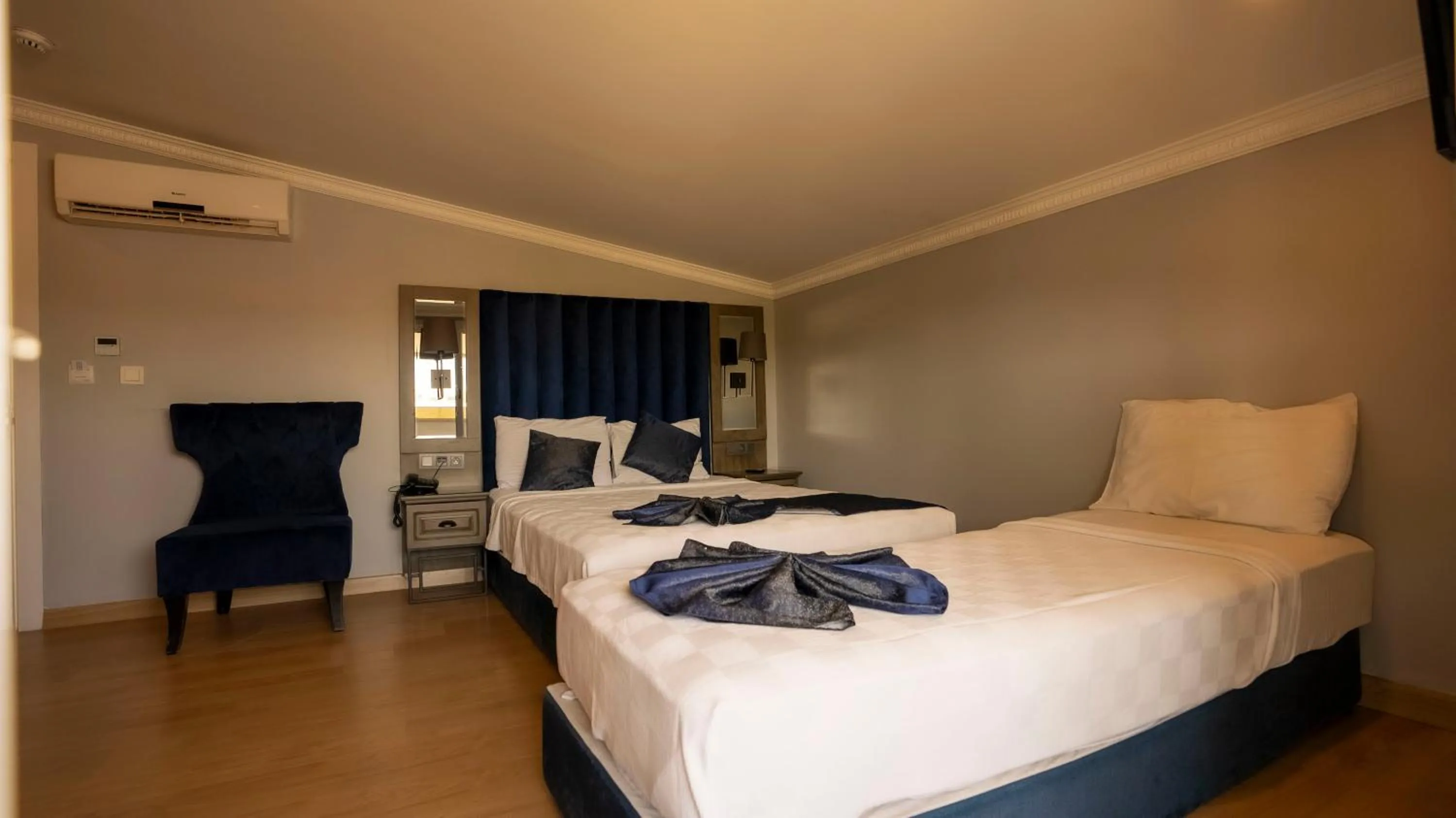 Bed in Farina Hotel By Cigno