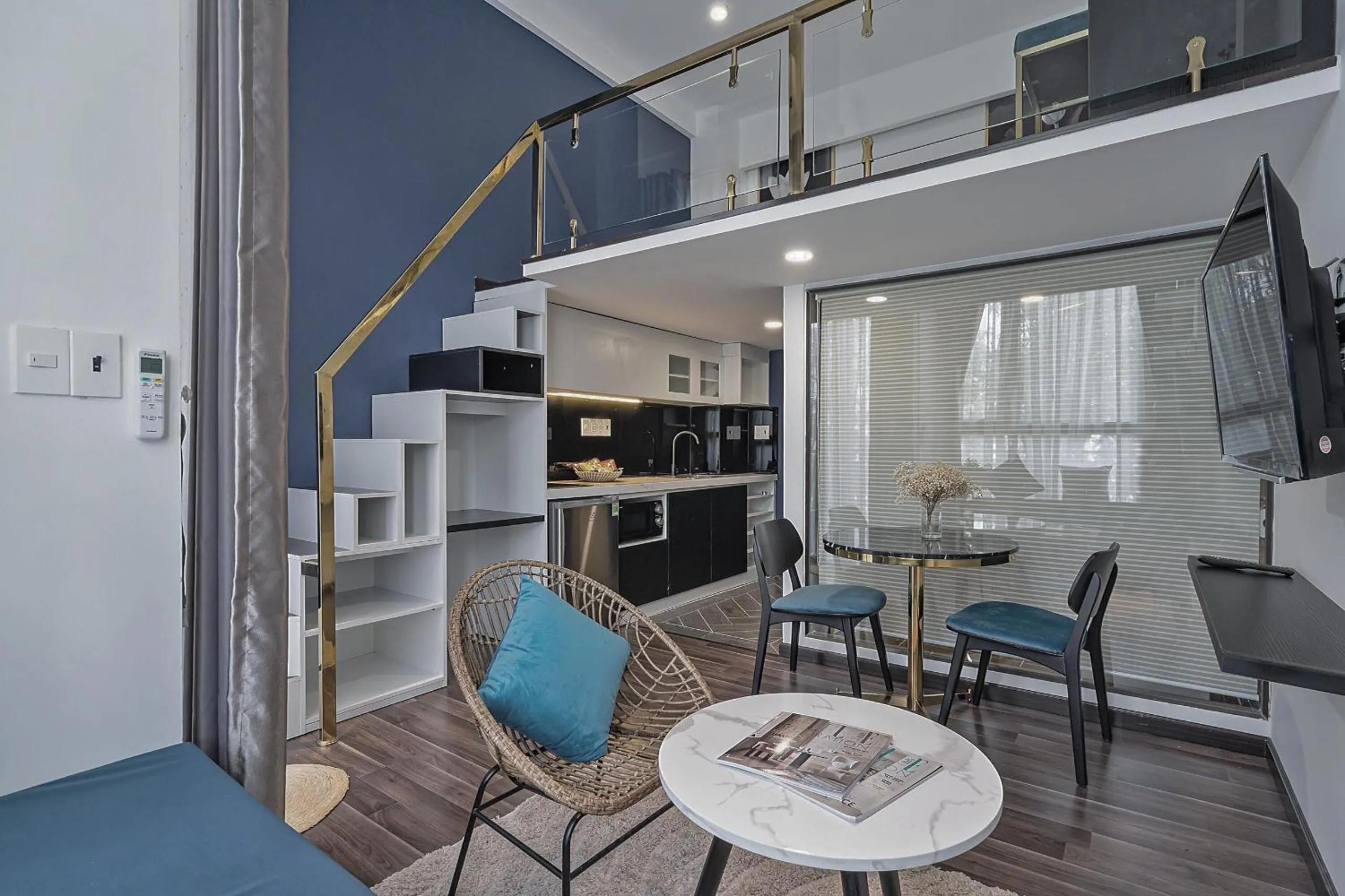 Living room in KunKin Luxury Hotel & Apartment