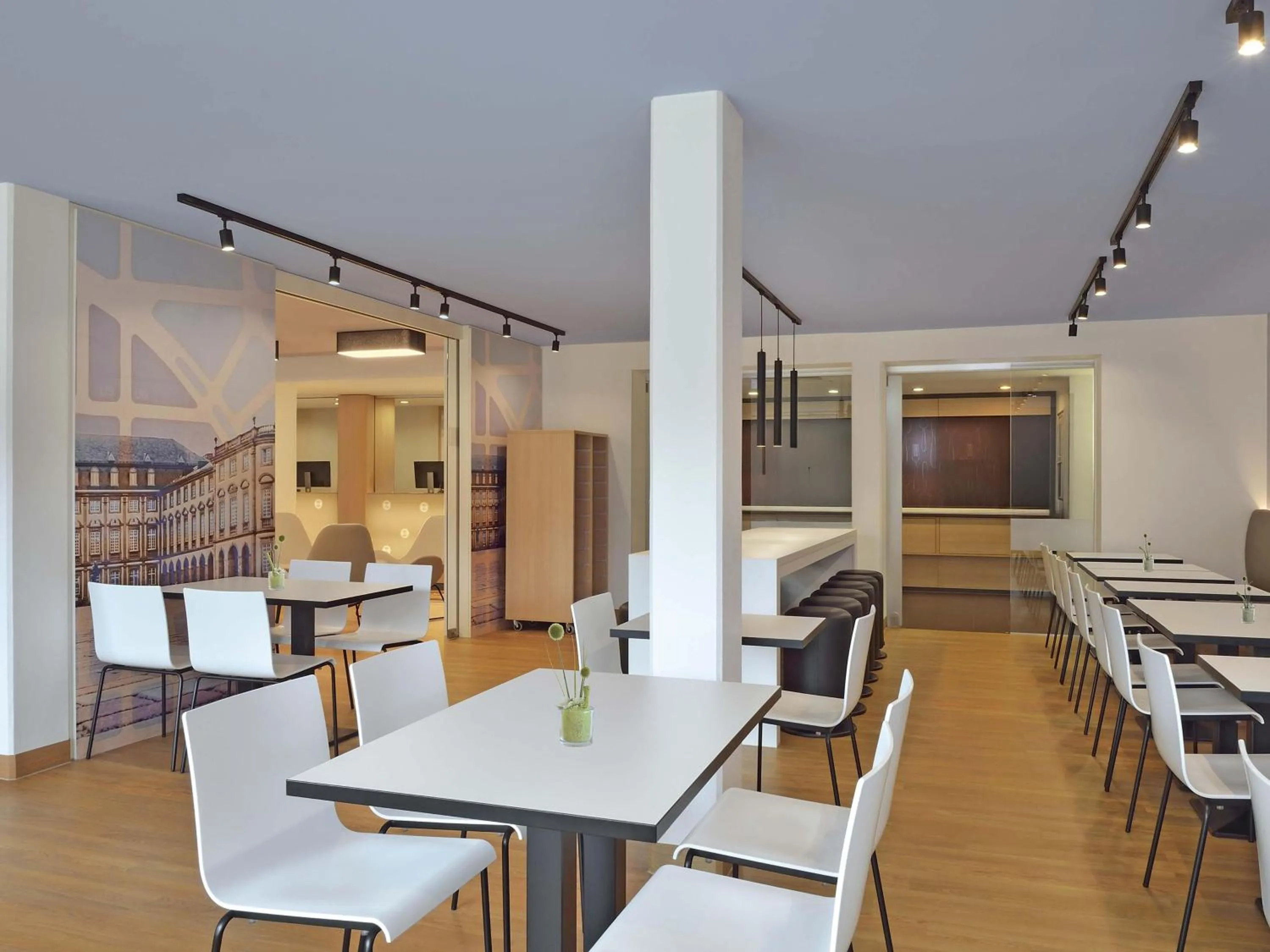 Balcony/Terrace in B&B Hotel Mannheim-Neuostheim