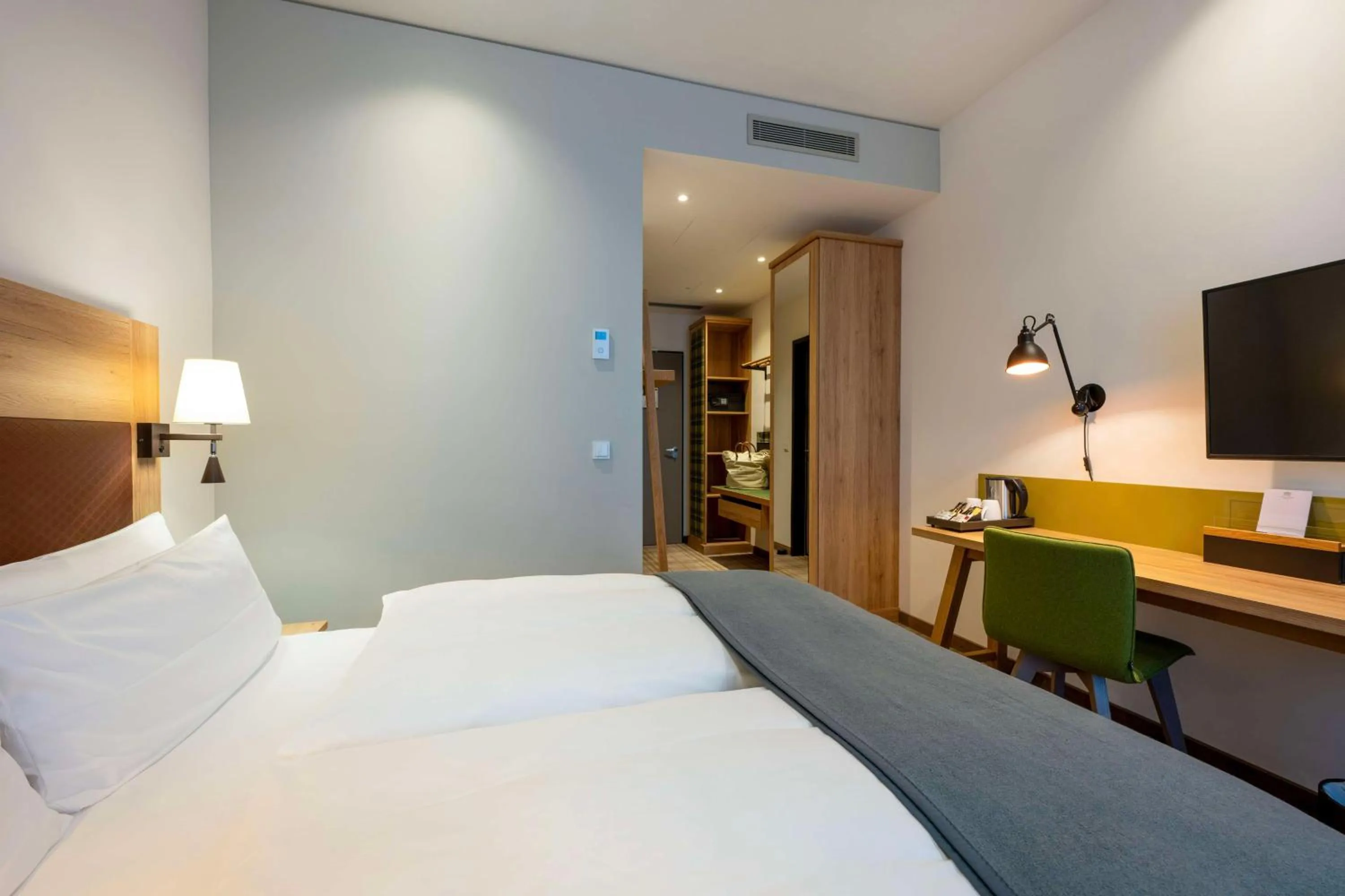 Bedroom, Bed in Hotel Anklamer Hof, BW Signature Collection