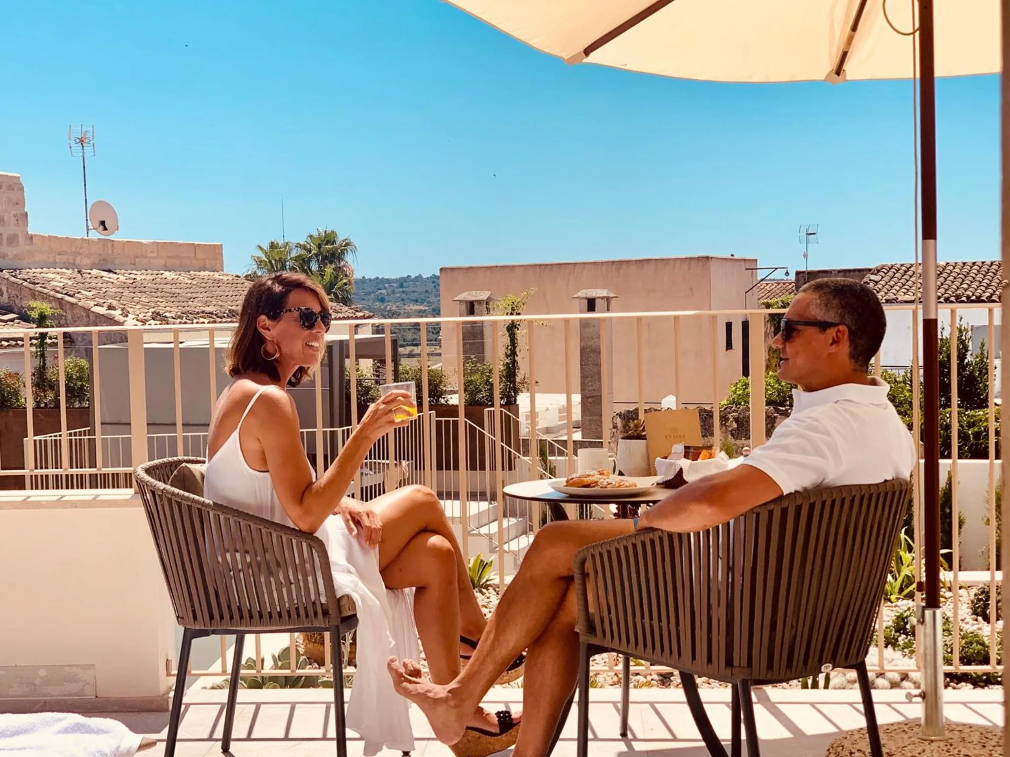 Balcony/Terrace in Ynaira hotel & Spa