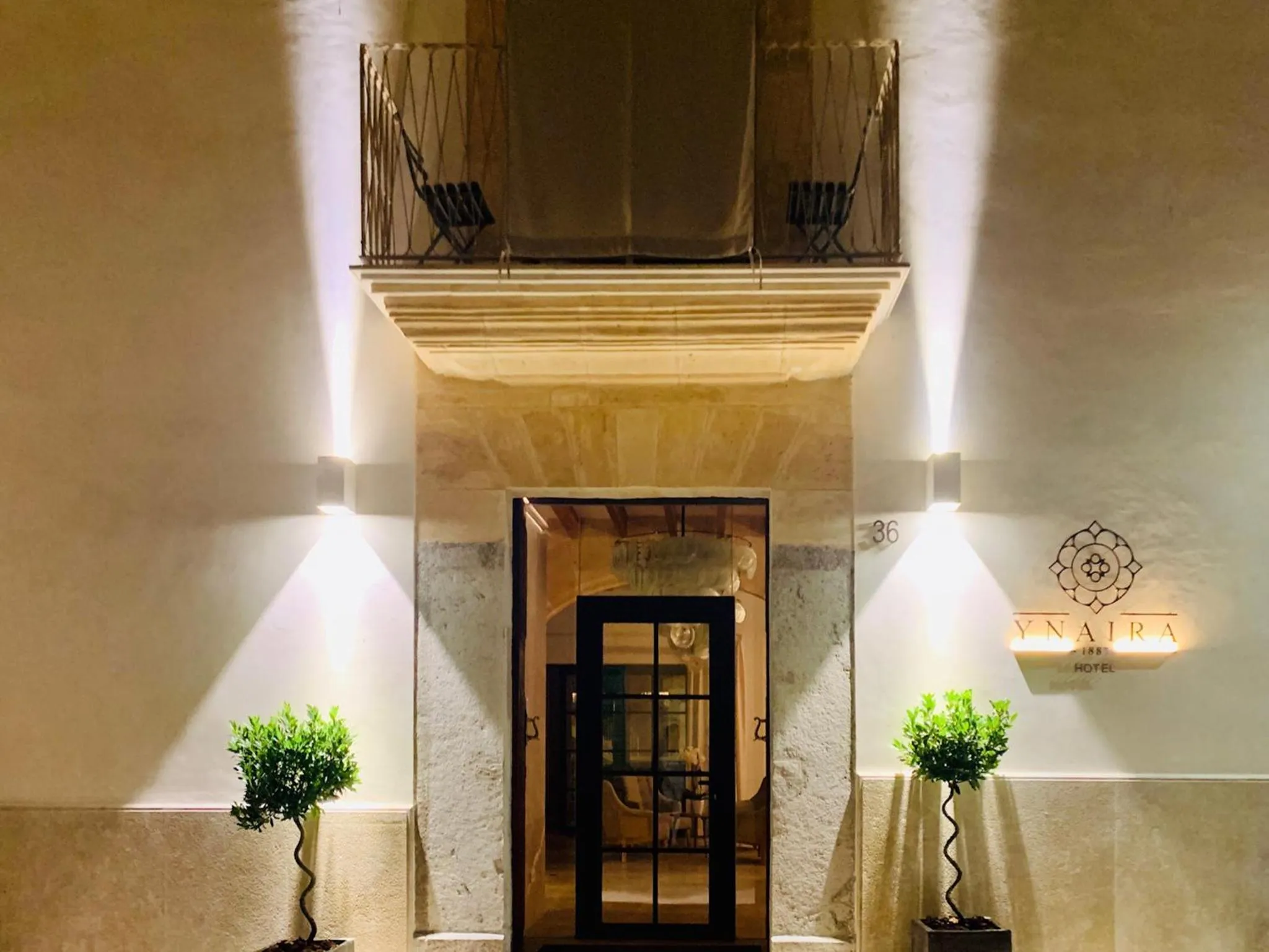 Facade/entrance in Ynaira hotel & Spa