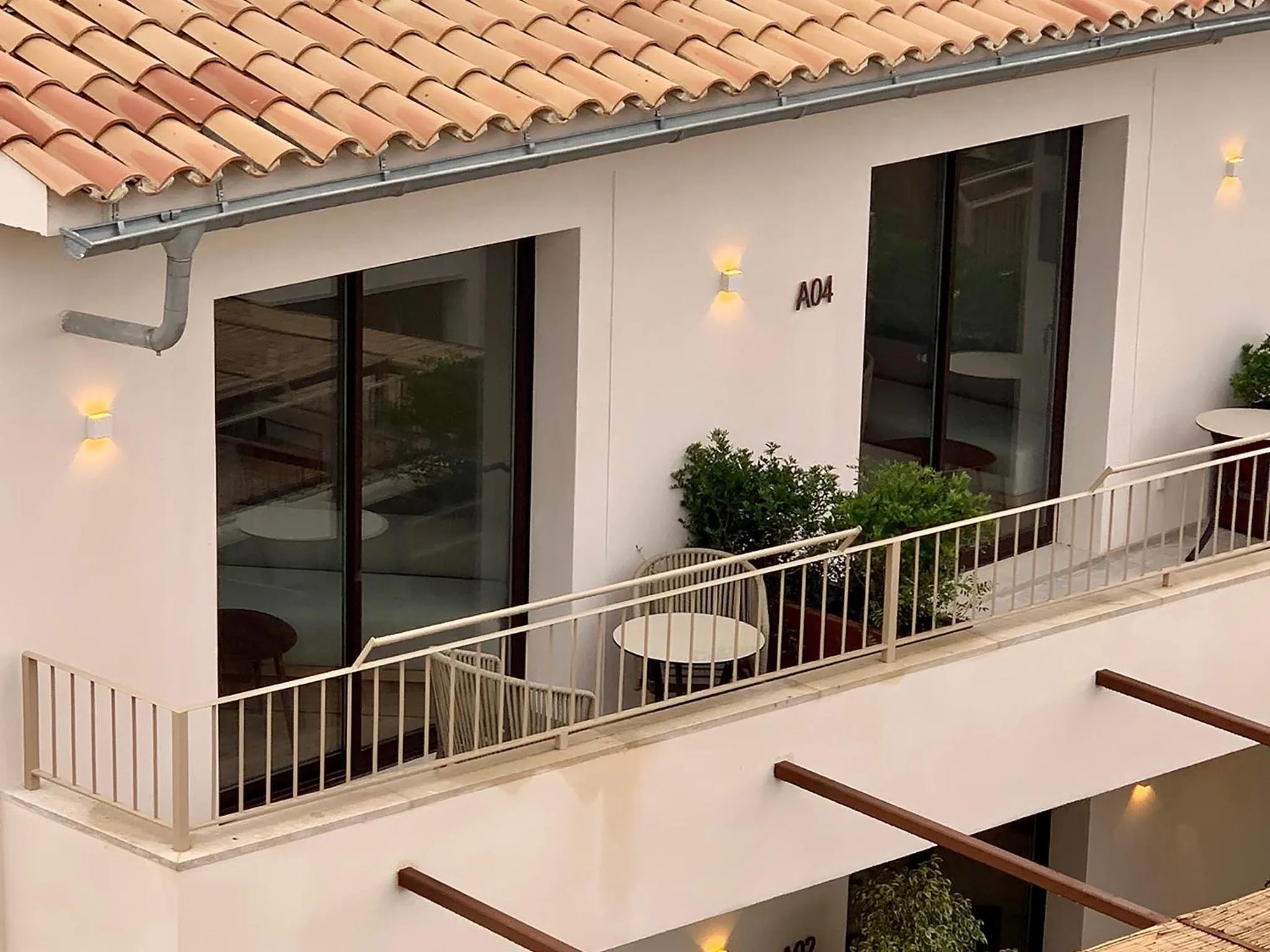 Balcony/Terrace in Ynaira hotel & Spa