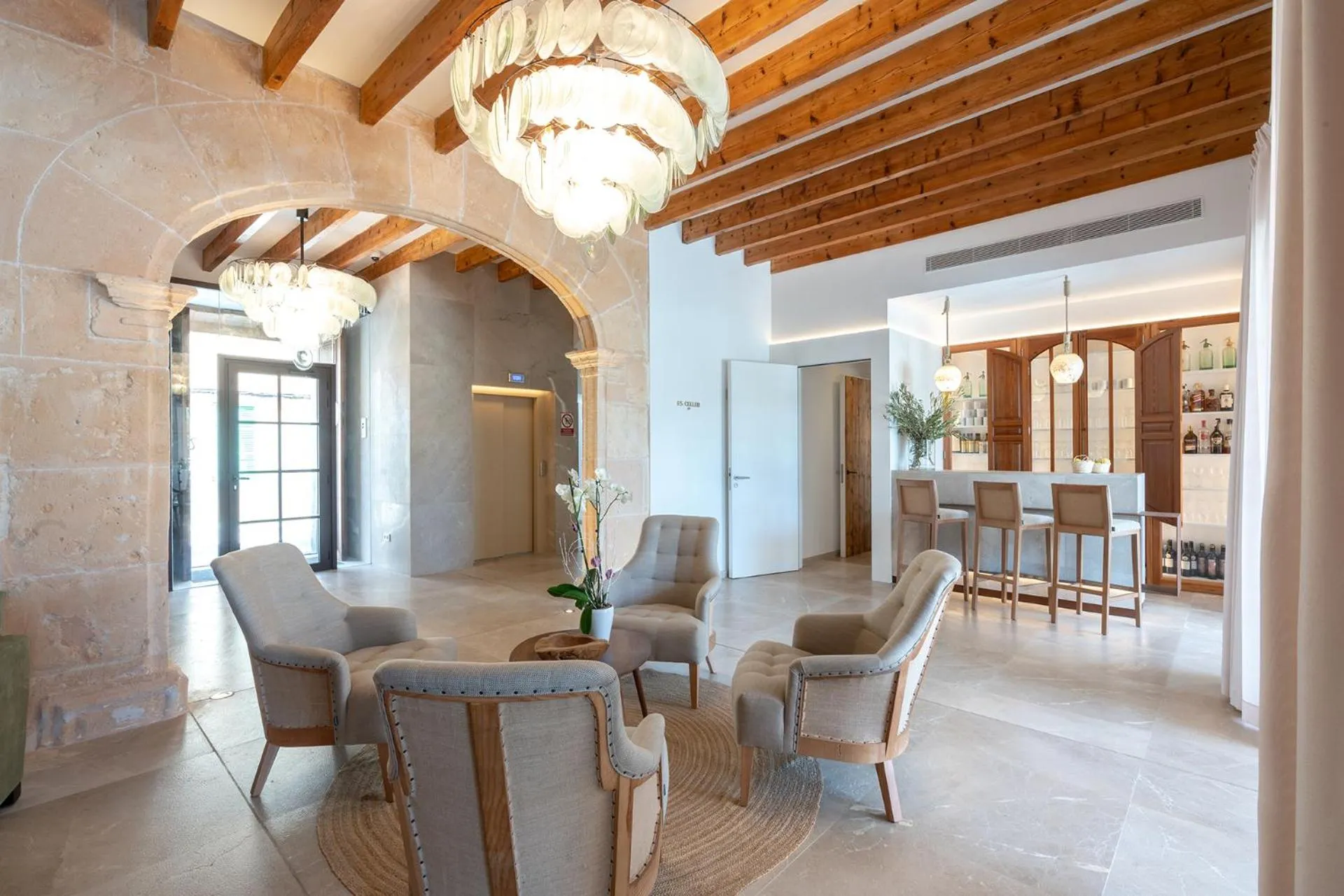 Living room in Ynaira hotel & Spa