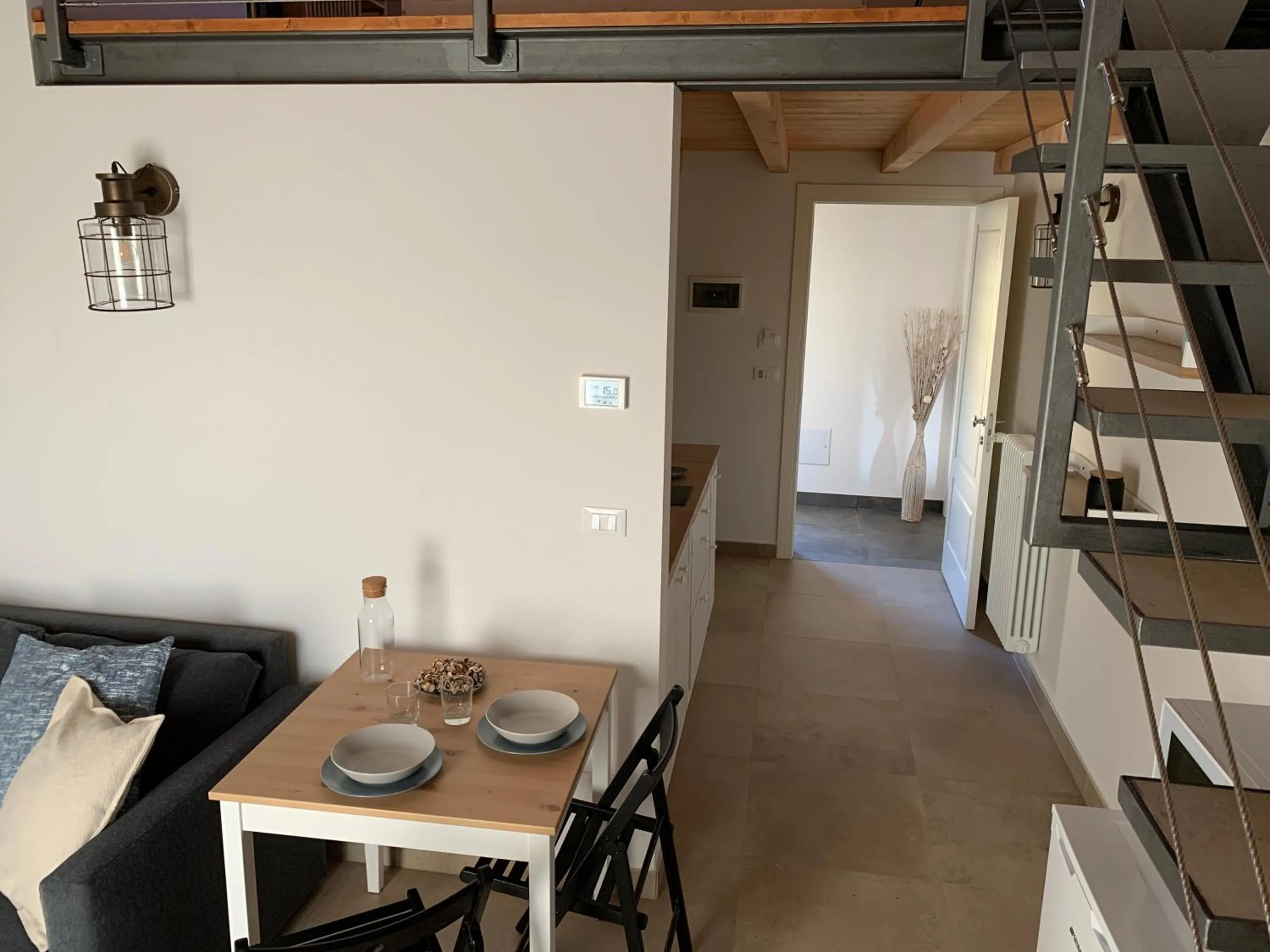 Kitchen or kitchenette in Antico Podere San Luca