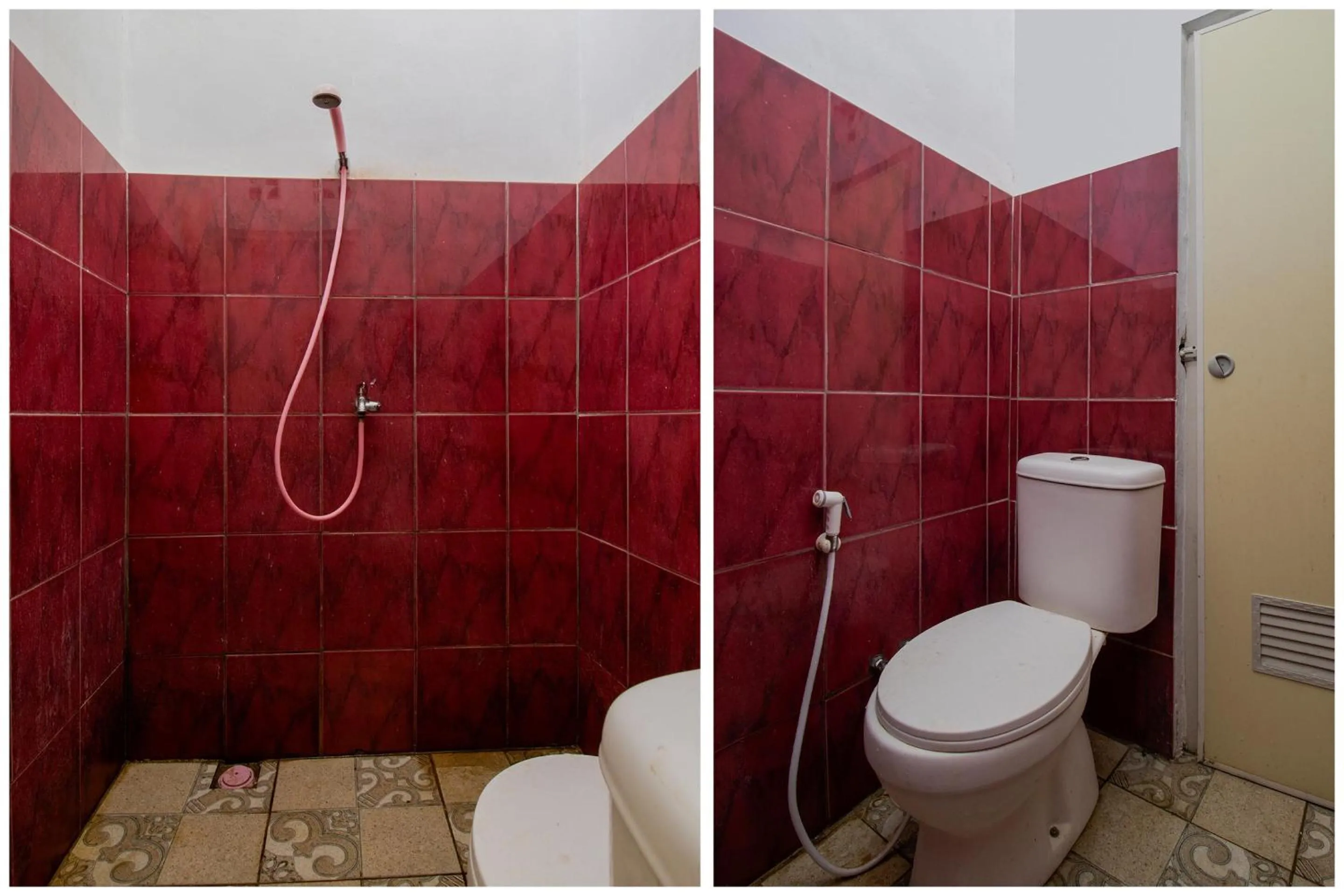 Bathroom in Hotel O Villa Tirta Melati Syariah