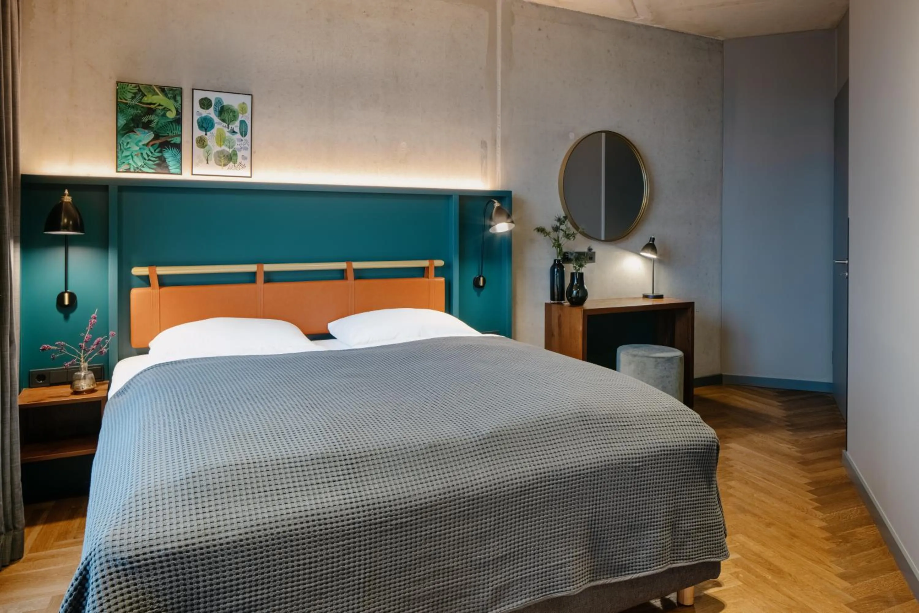 Bedroom, Bed in Downtown Apartments Mitte-Wedding