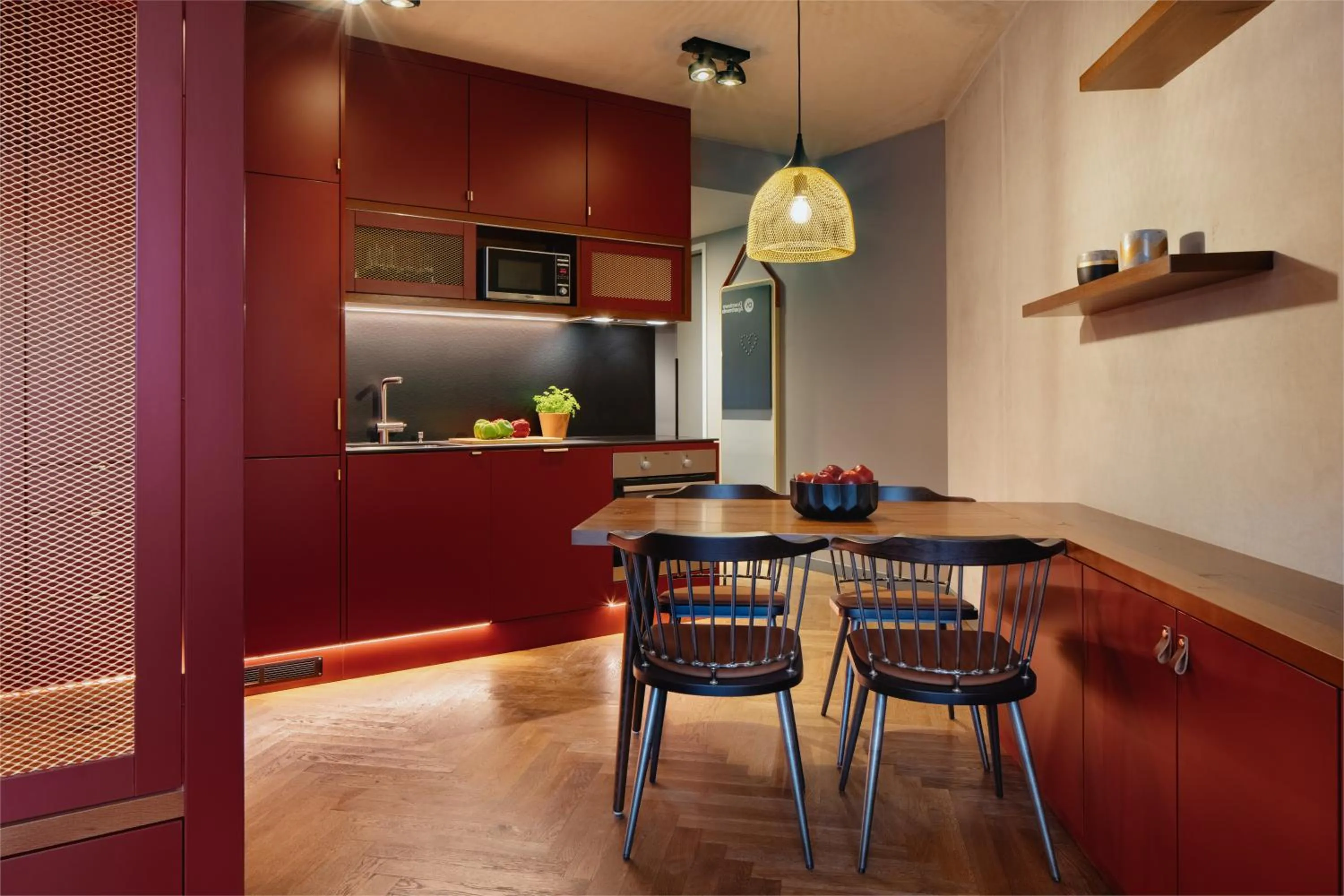 Kitchen or kitchenette in Downtown Apartments Mitte-Wedding