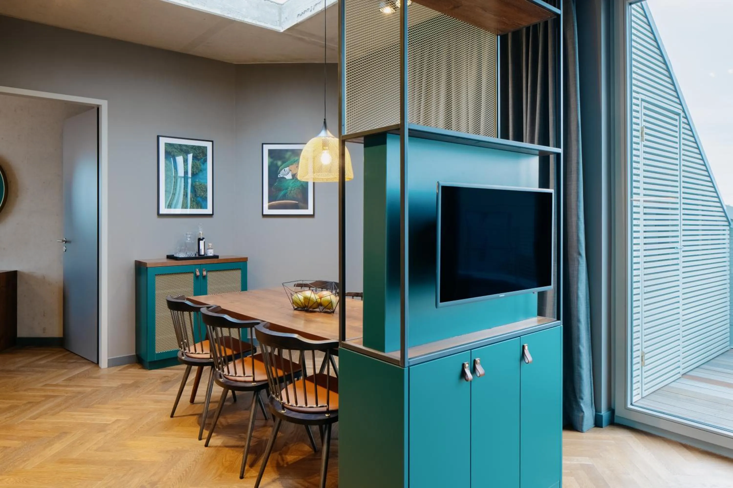 Dining area in Downtown Apartments Mitte-Wedding