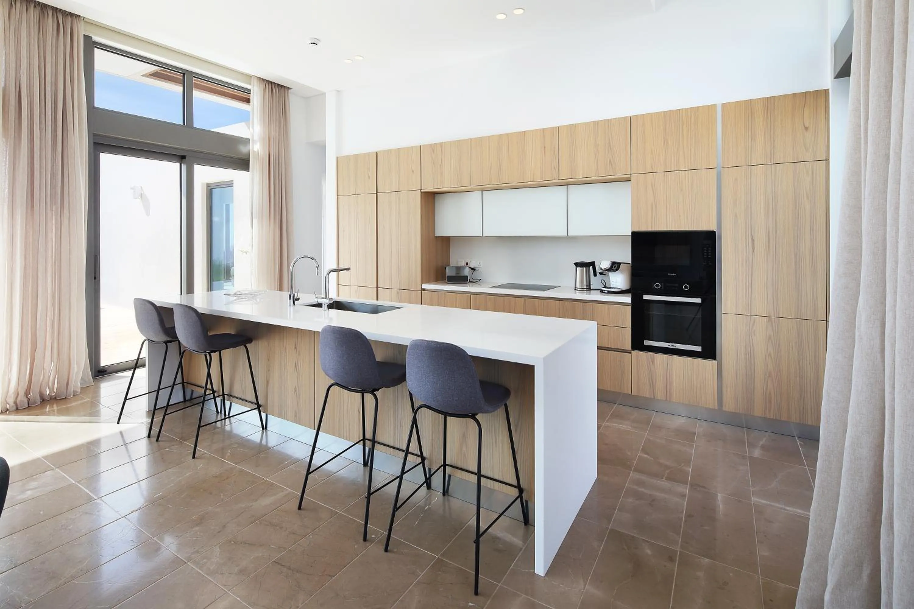 kitchen in Minthis Resort