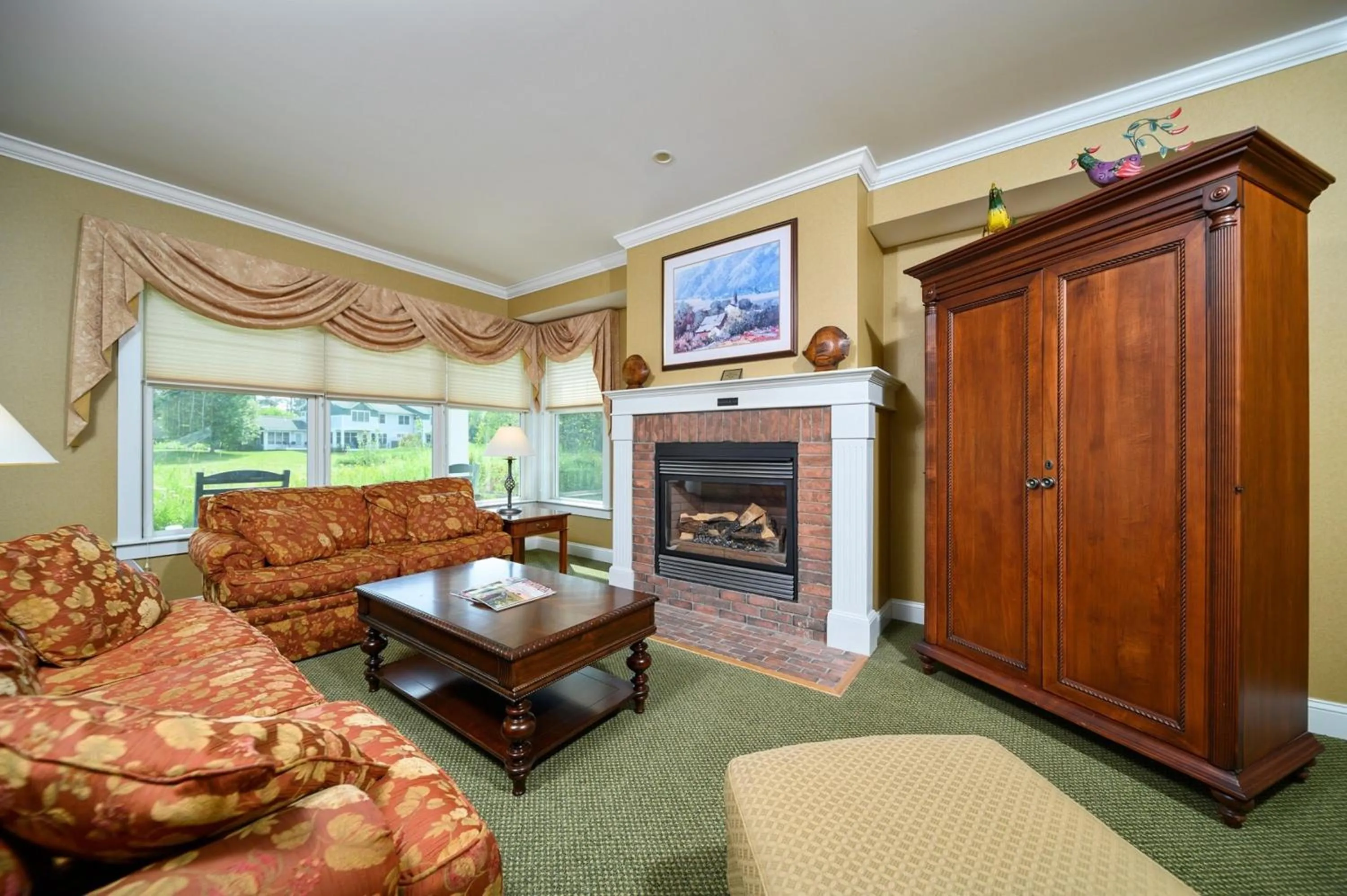 Living room in Stoweflake Mountain Resort & Spa
