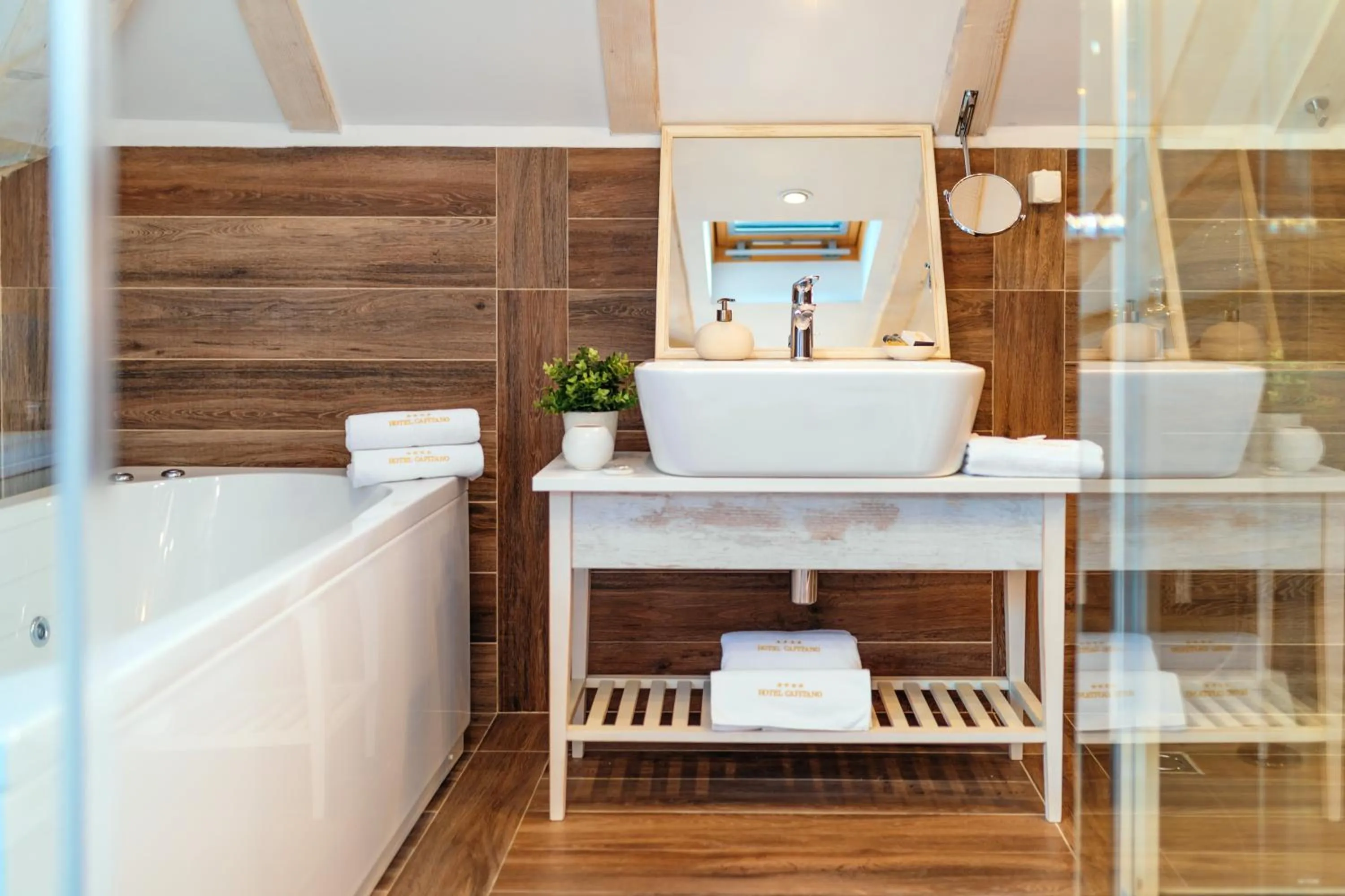 Bathroom in Boutique Hotel Blanc & Bleu - Capitano