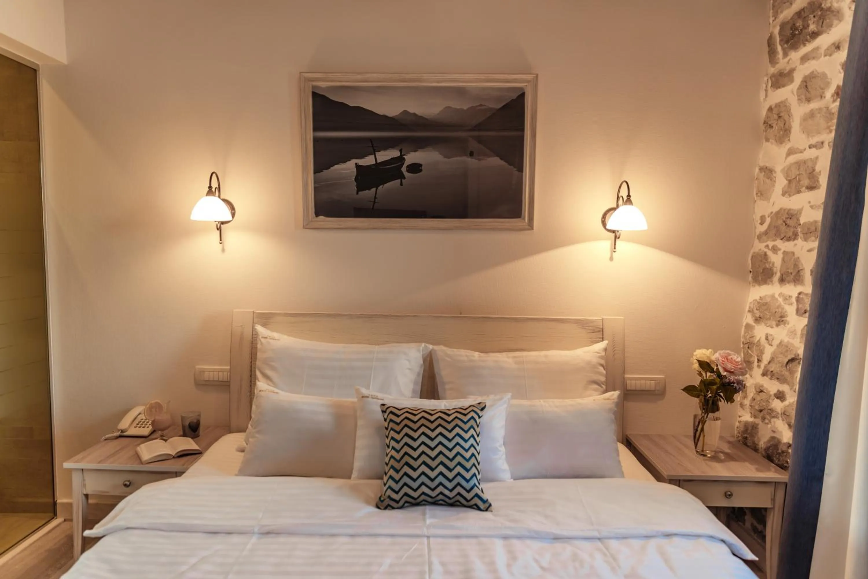 Bed in Boutique Hotel Blanc & Bleu - Capitano